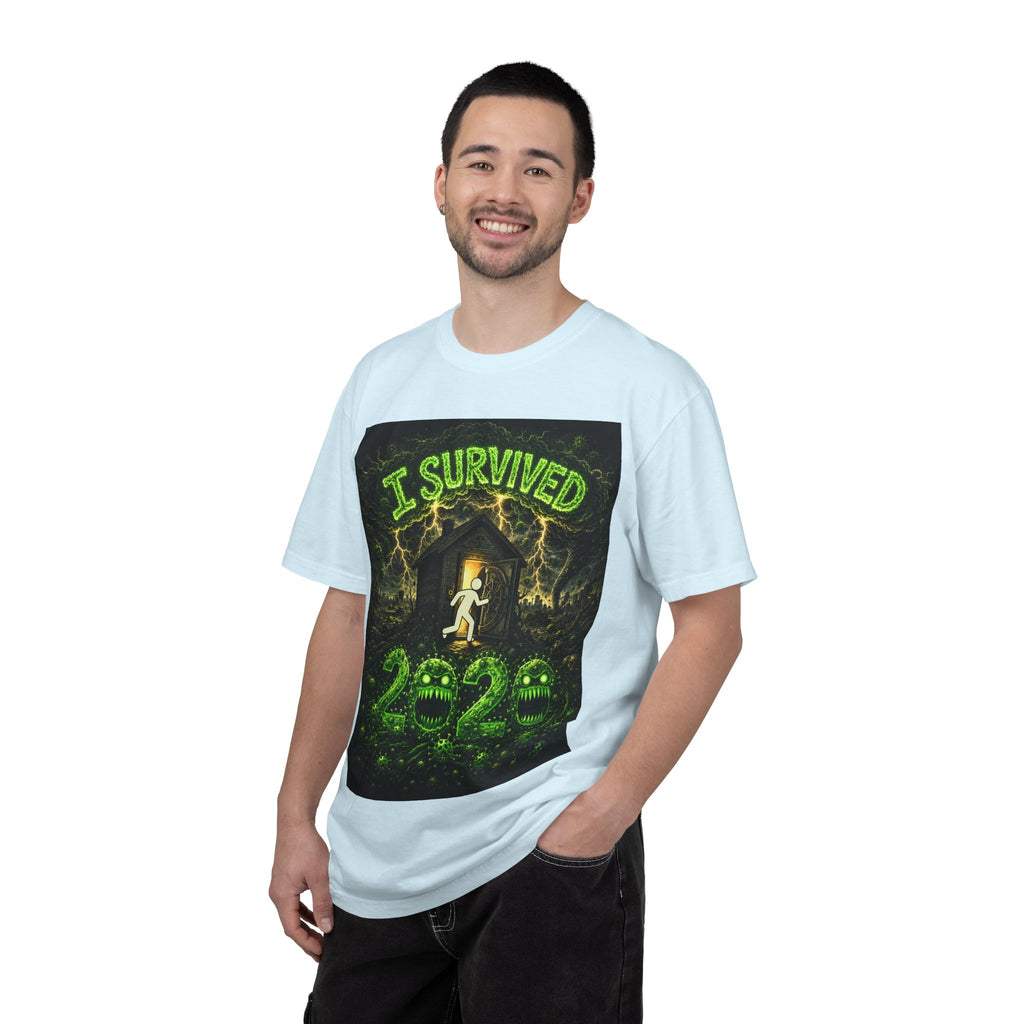 I Survived 2020 — S1:E1 "COVID-19: The Coronavirus" | Pandemic Edition Unisex Garment-Dyed T-shirt