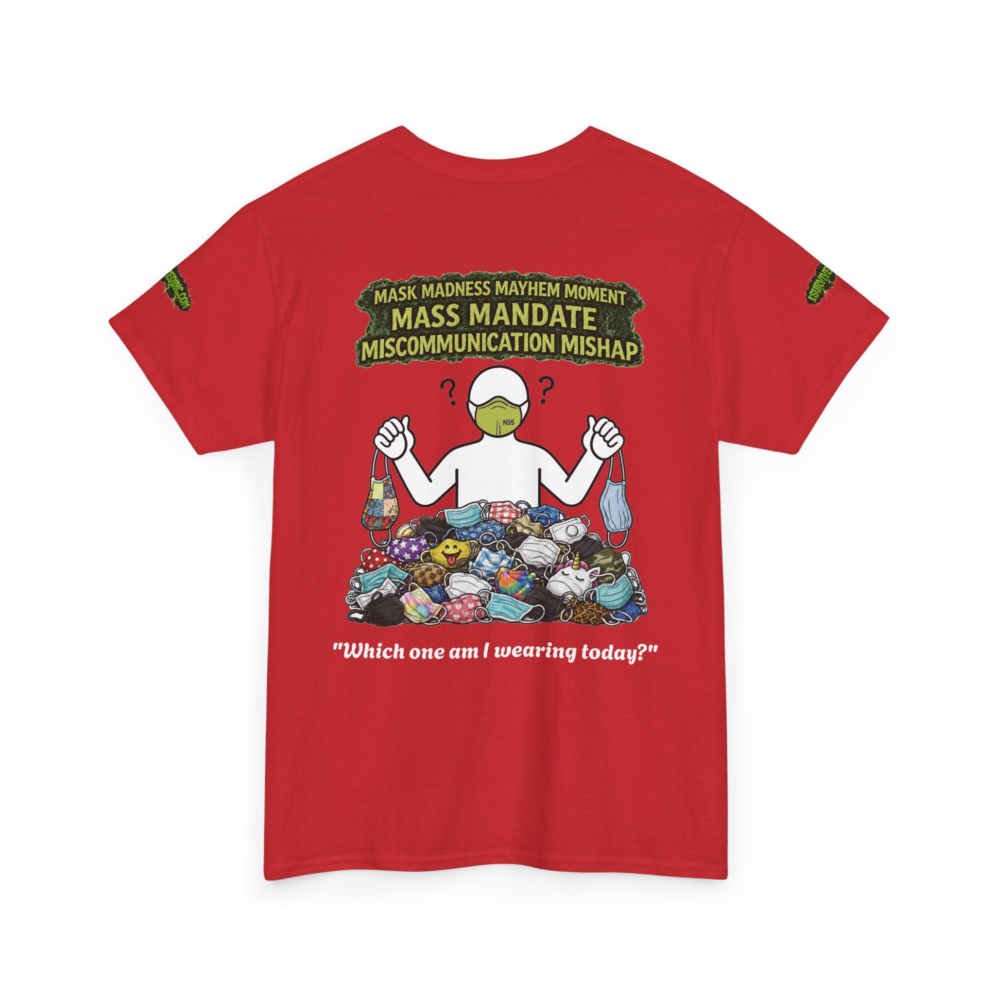 I Survived 2020 — Director's Cut S1:E4 "Mask Madness Mayhem Moment" | Pandemic Edition Unisex Heavy Cotton Tee (SPECIAL EDITION)