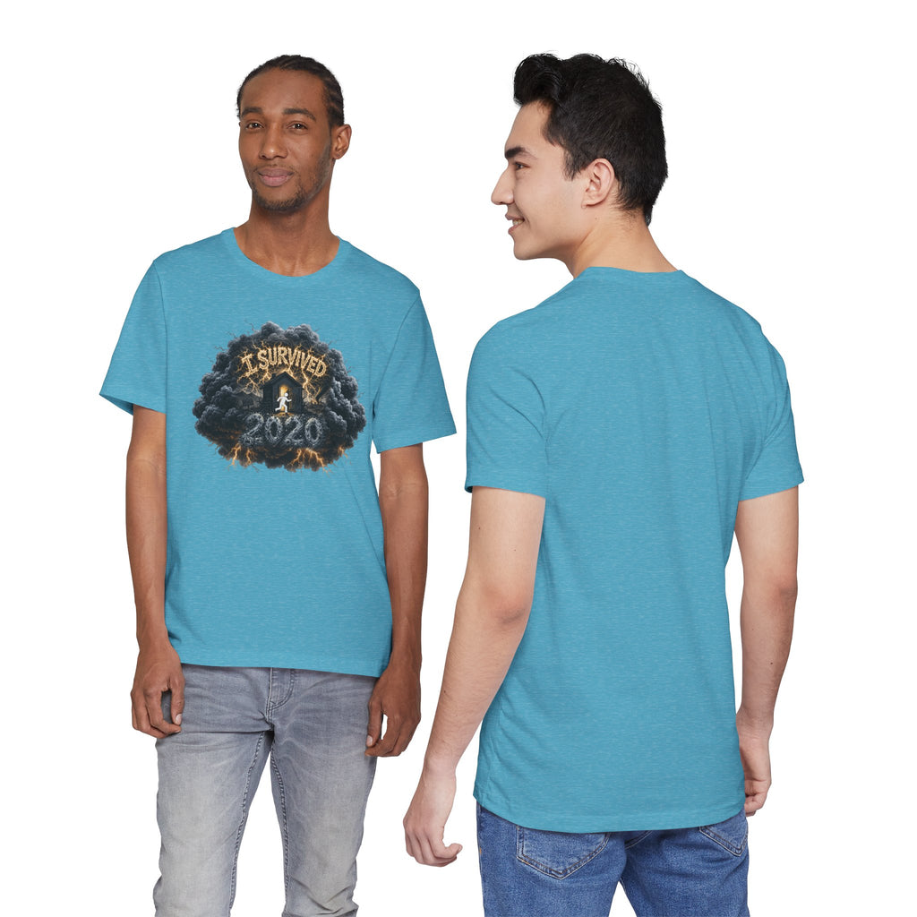 I Survived 2020 — Director's Cut Original Design Teaser Tee | Season 1 Premiere Drop Unisex Jersey Short Sleeve Tee