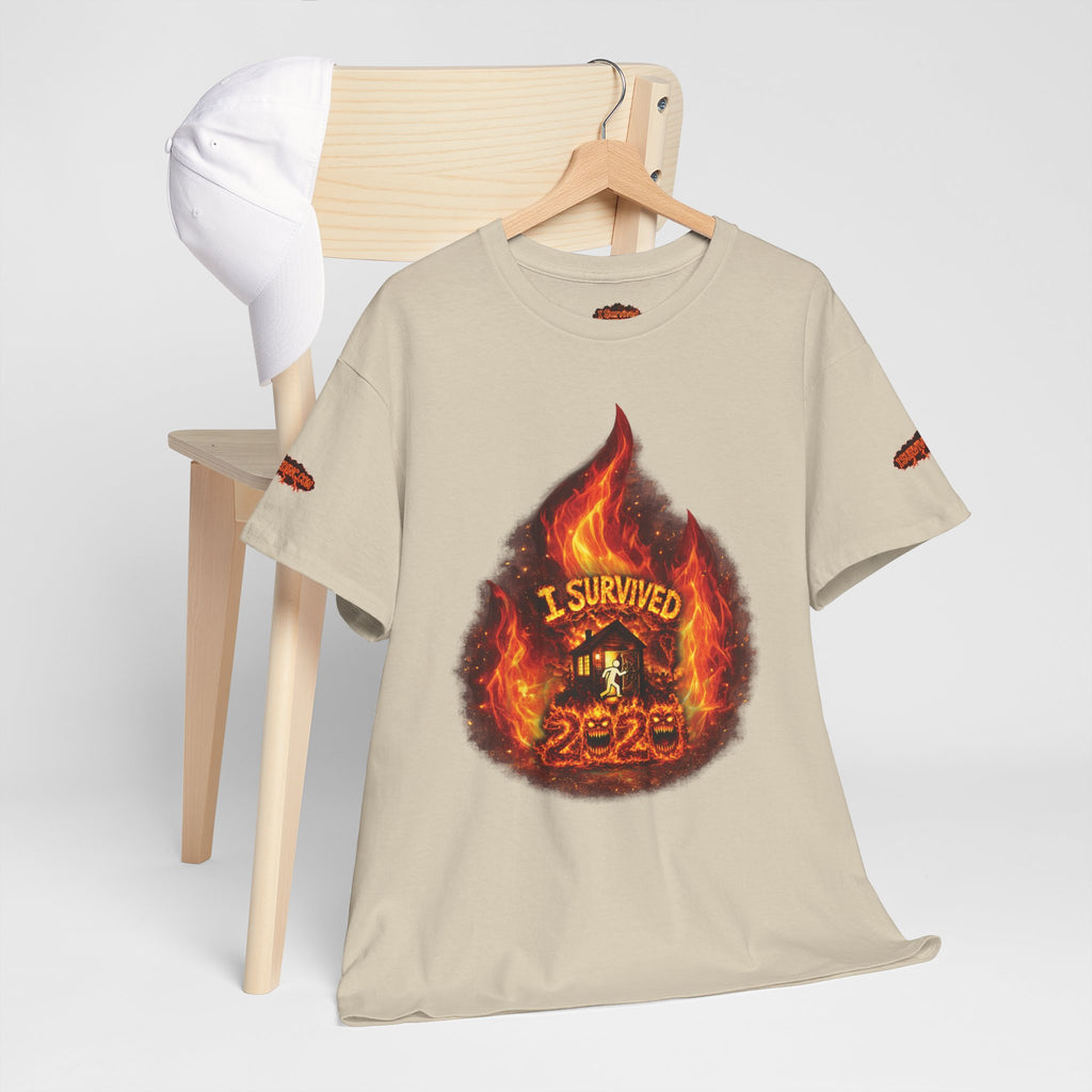 I Survived 2020 — Director's Cut S2:E1 "Berry Creek" | Wildfire Edition Memorial Unisex Heavy Cotton Tee (SPECIAL EDITION)