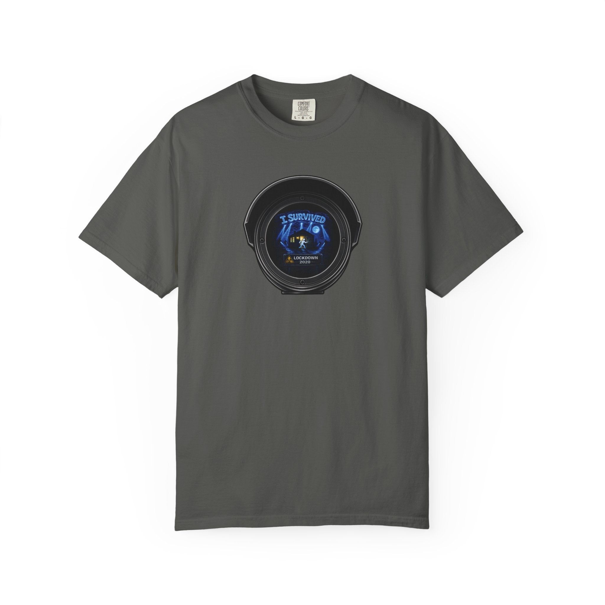 I Survived 2020 —  LOCKDOWN S3:E1: Director's Cut "Quarantine" Unisex Garment-Dyed T-shirt