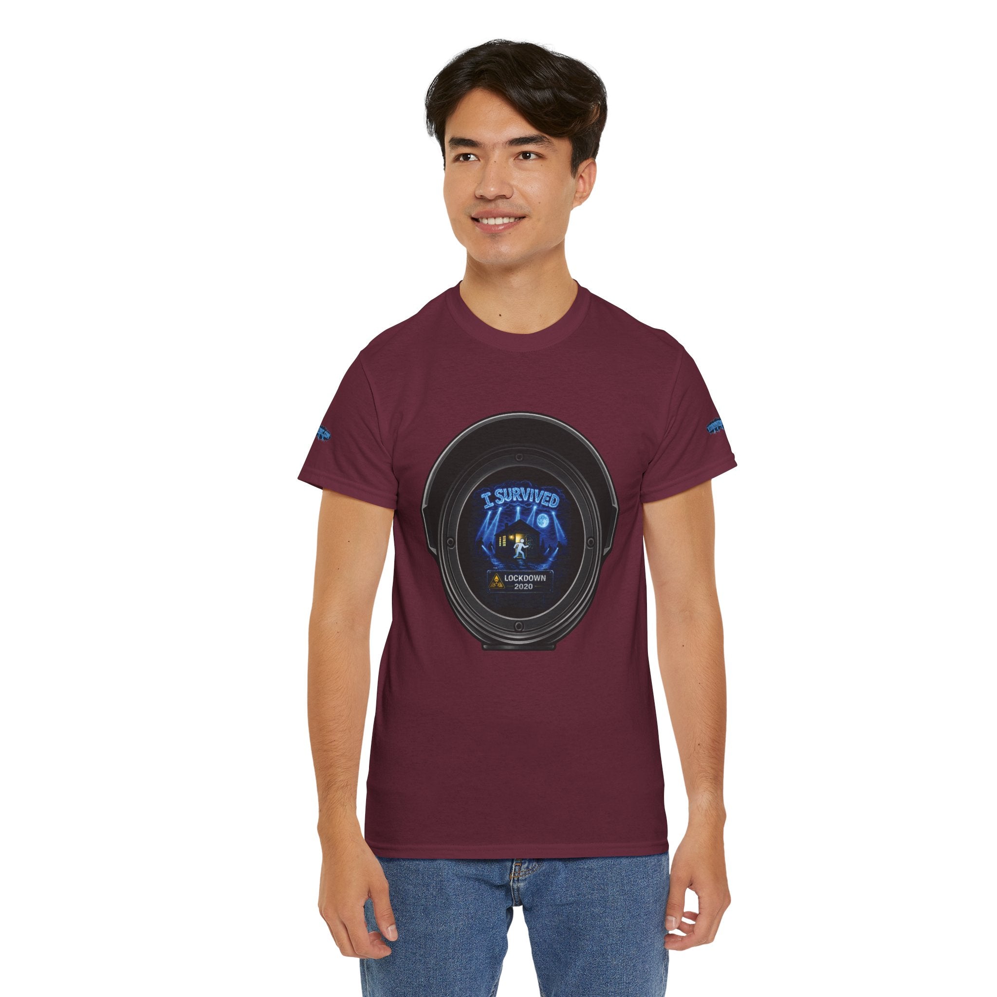I Survived 2020 — Director's Cut S3:E3 "Remote Schooling" | Lockdown Edition Documentary Unisex Heavy Cotton Tee (SPECIAL EDITION)