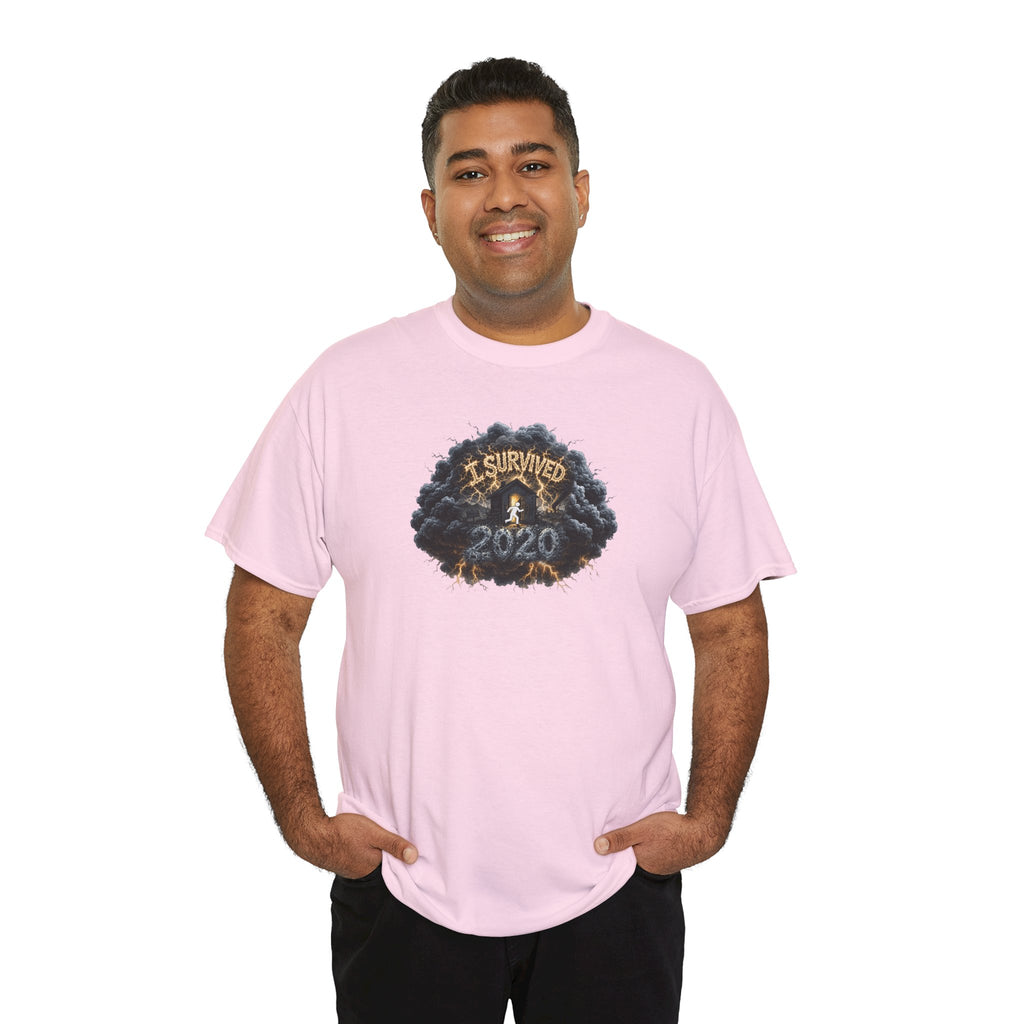 I Survived 2020 —  Original PILOT Design: Director's Cut Unisex Heavy Cotton Tee