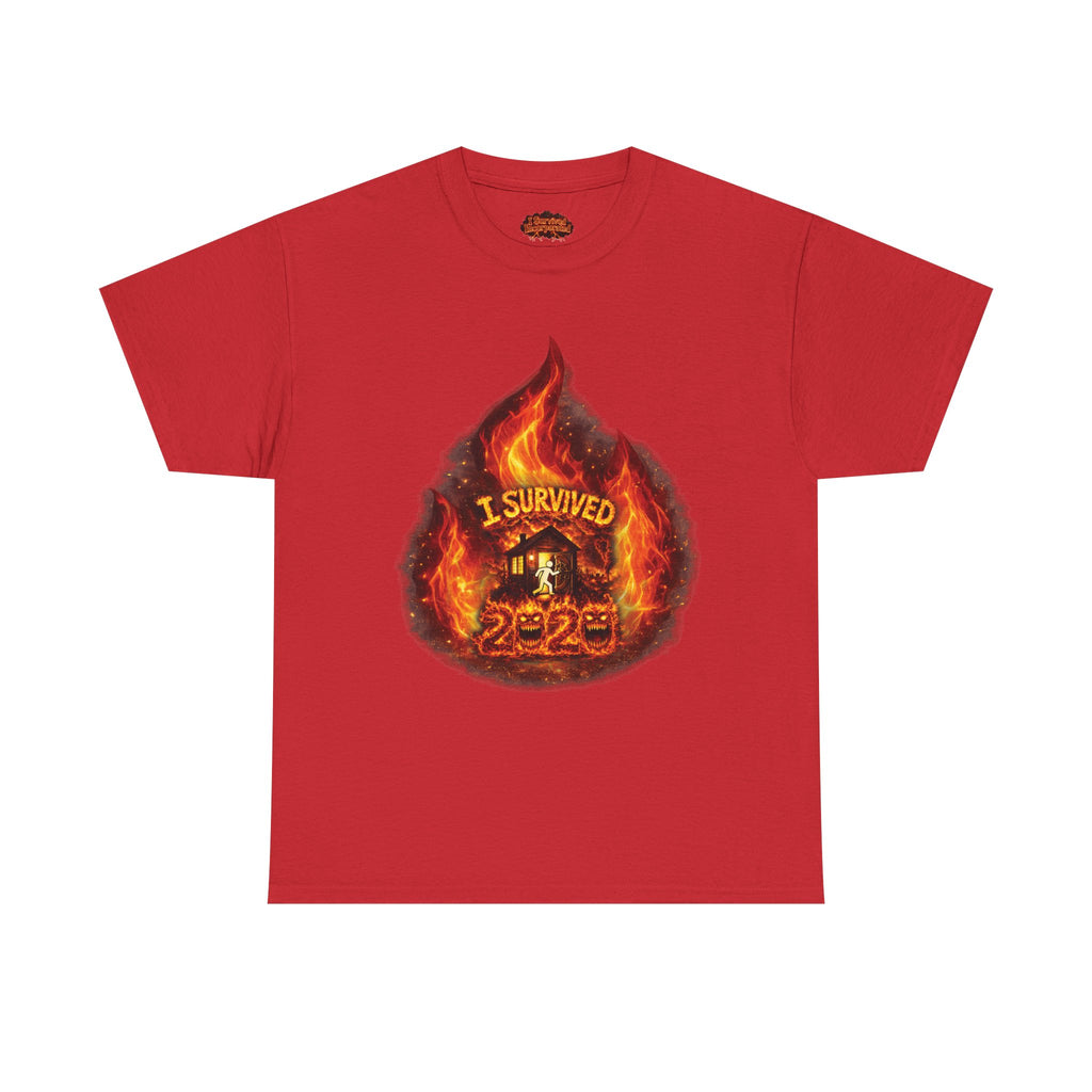 I Survived 2020 — Director's Cut S2:E1 "Berry Creek" | Wildfire Edition Memorial Unisex Heavy Cotton Tee