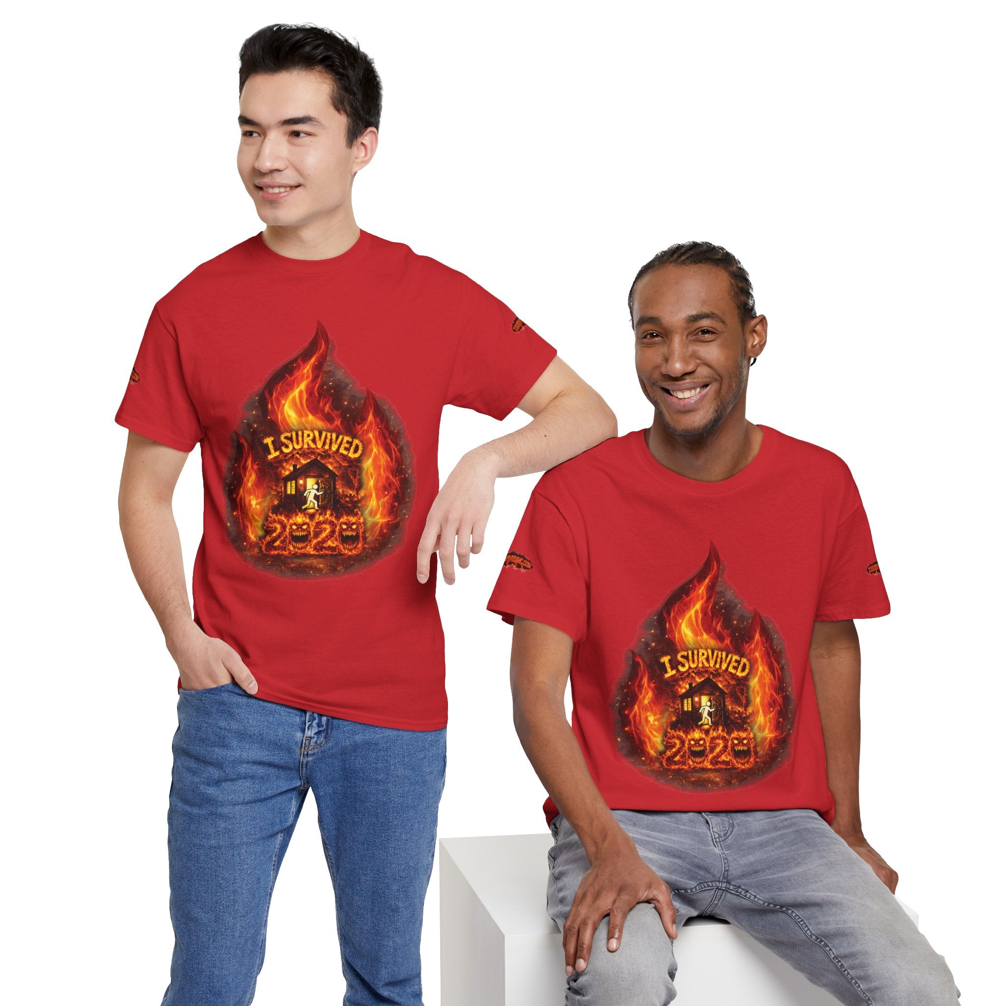 I Survived 2020 — Director's Cut S2:E1 "Berry Creek" | Wildfire Edition Memorial Unisex Heavy Cotton Tee (SPECIAL EDITION)