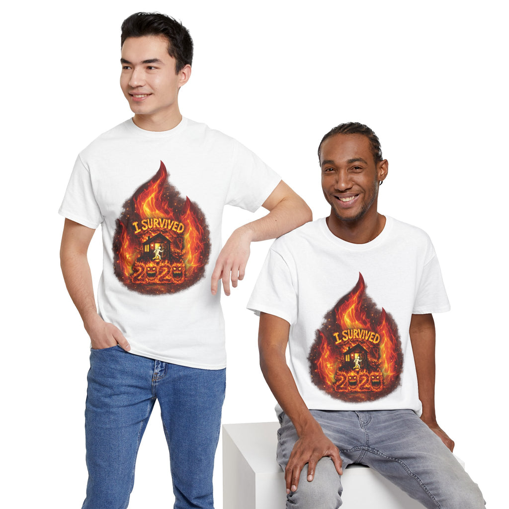 I Survived 2020 — Director's Cut S2:E1 "Berry Creek" | Wildfire Edition Memorial Unisex Heavy Cotton Tee