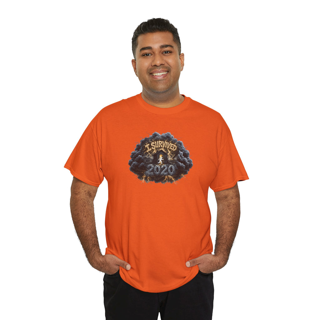 I Survived 2020 —  Original PILOT Design: Director's Cut Unisex Heavy Cotton Tee