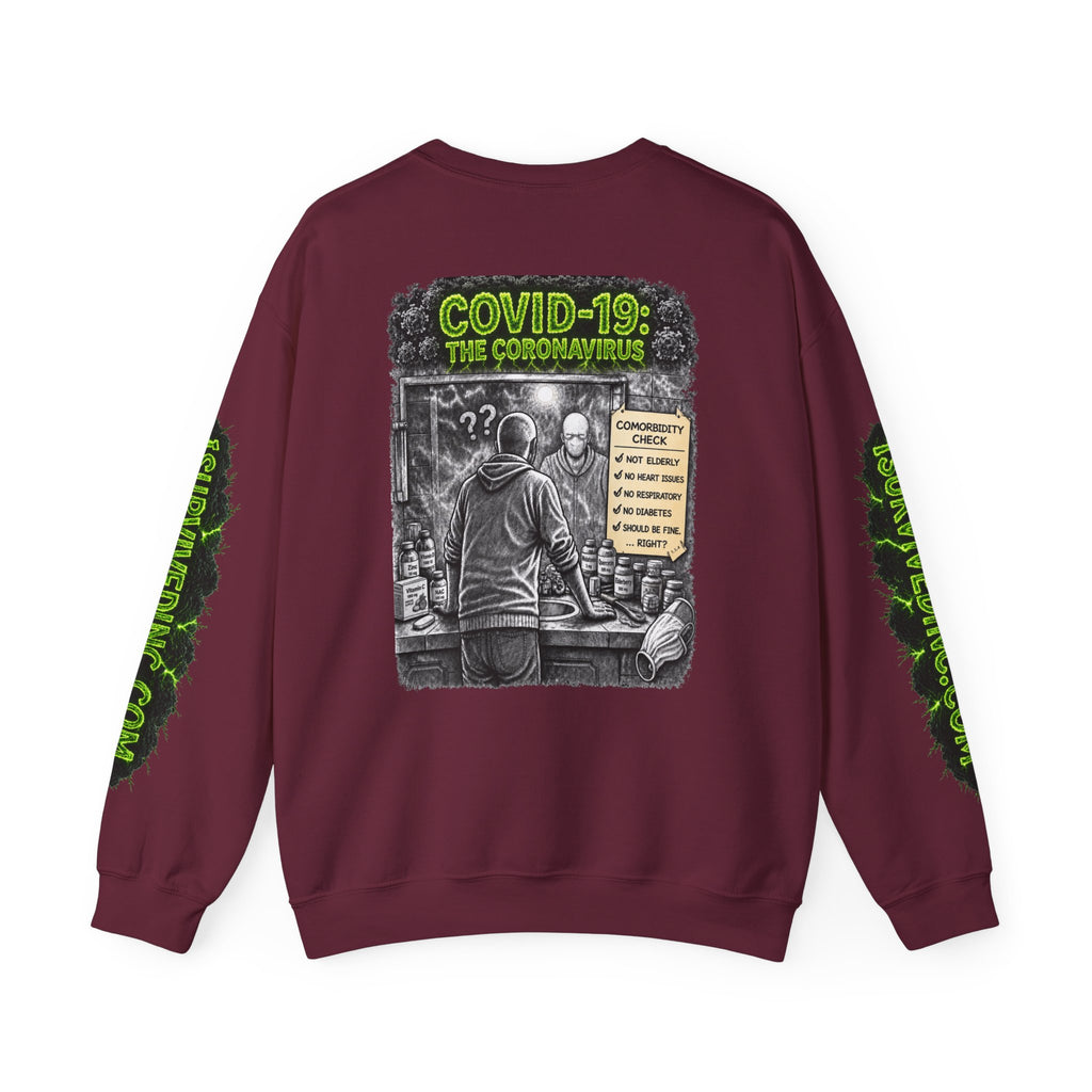 I Survived 2020 — S1:E1 "COVID-19: The Coronavirus" | Pandemic Edition Unisex Heavy Blend™ Crewneck Sweatshirt