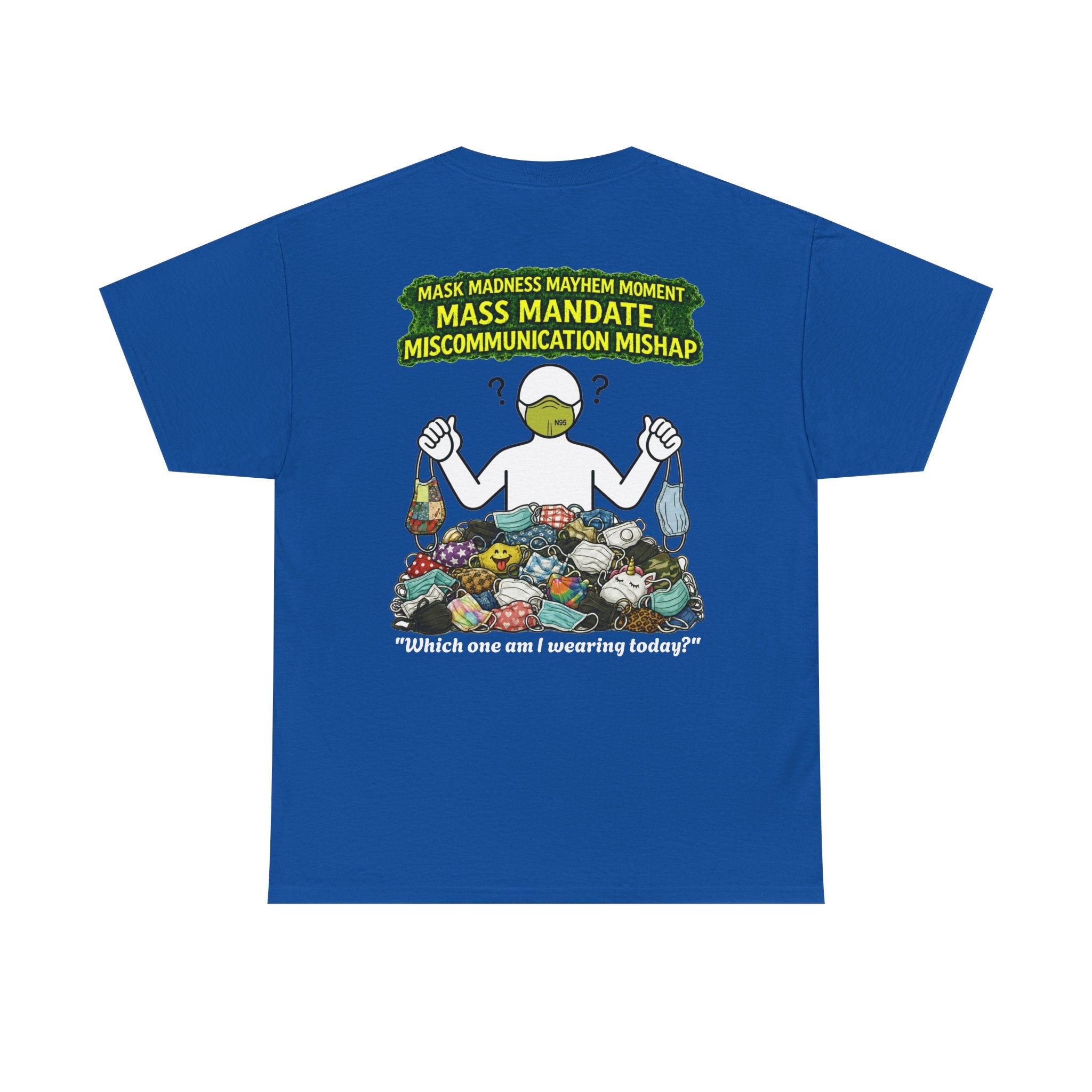 Sobreviví al 2020 — T1:E4 "Caos en Mascarillas: Un Momento de Locura" | Camiseta Unisex de Algodón Grueso Edición Pandemia (EDICIÓN ESPECIAL)