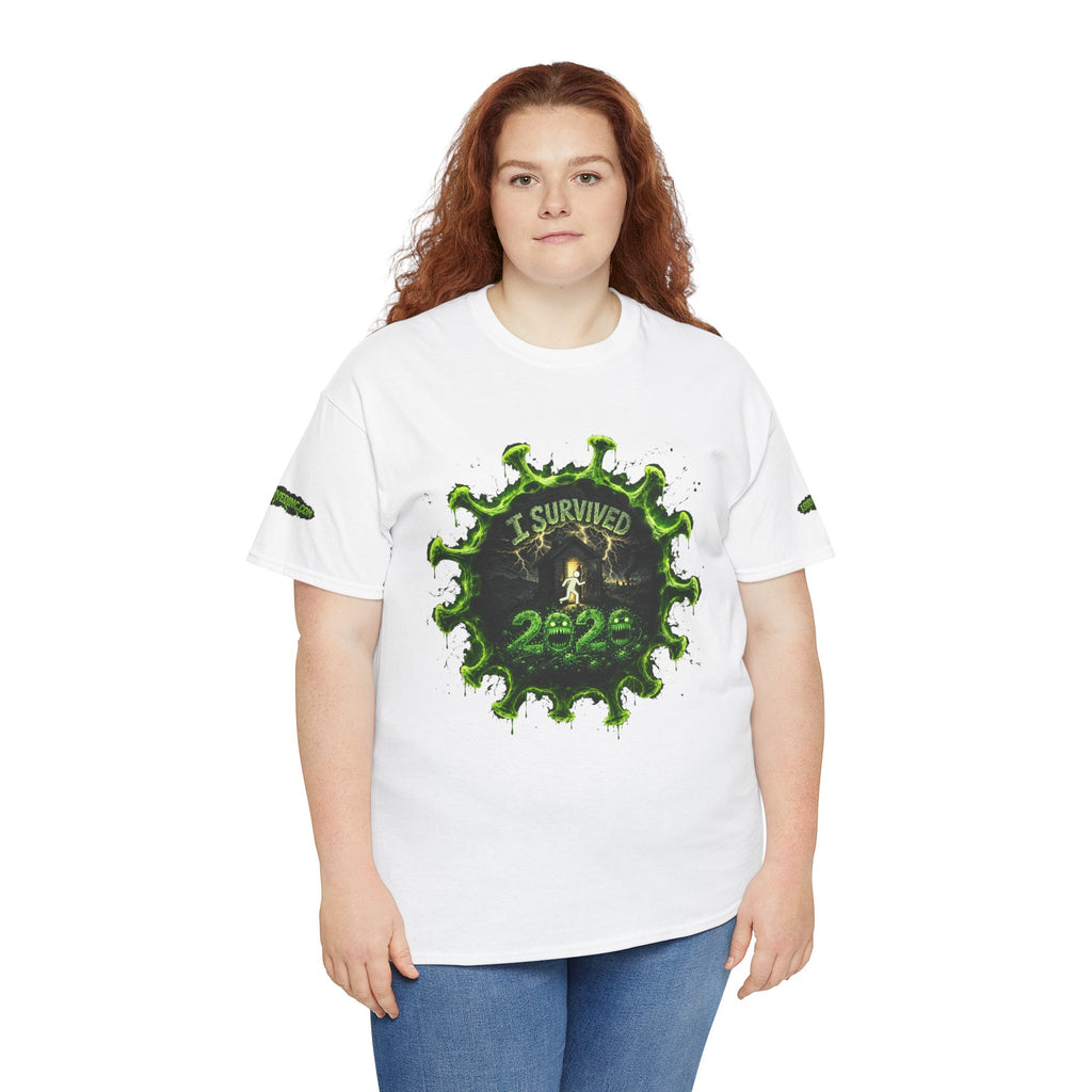 I Survived 2020 — Director's Cut S1:E2 "The Coming of COVID" | Pandemic Edition Unisex Heavy Cotton Tee (SPECIAL EDITION)