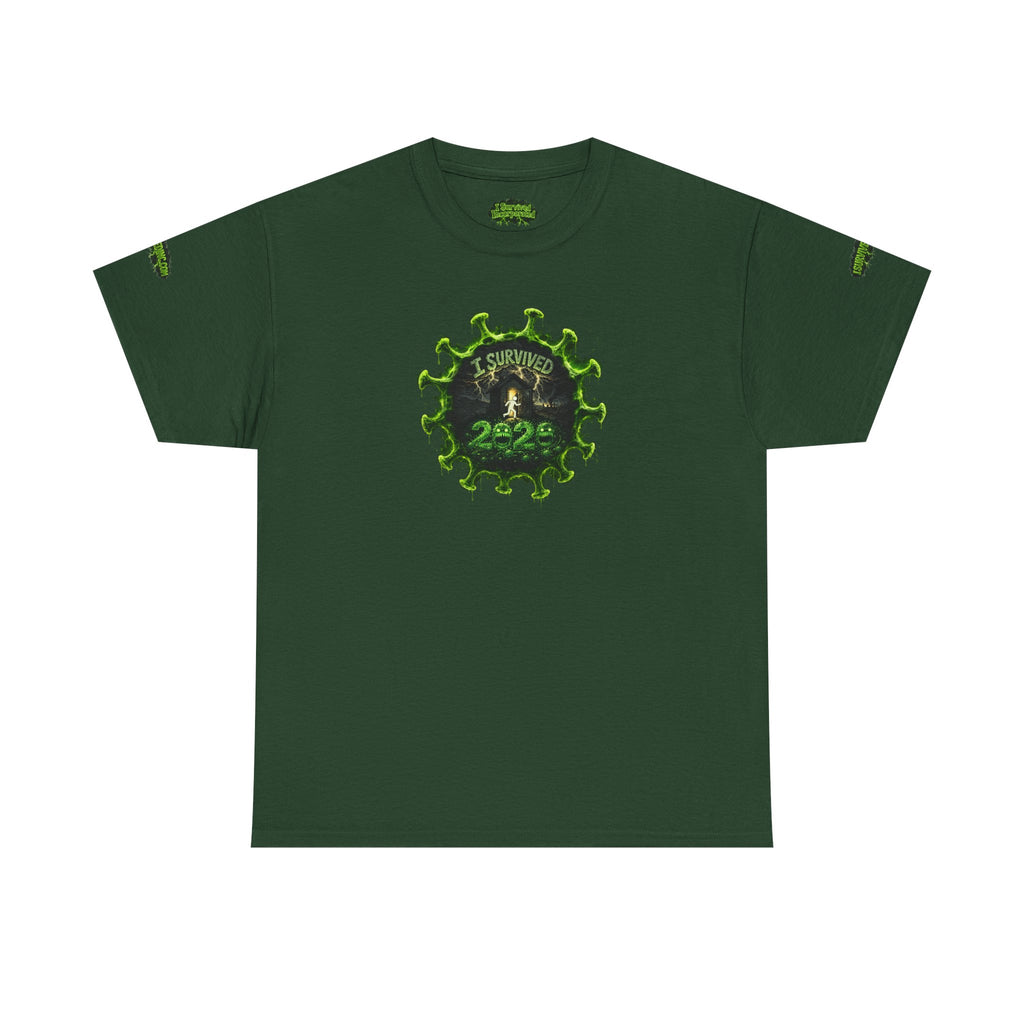 I Survived 2020 — PANDEMIC S1:E1: Director's Cut Special Edition "COVID-19: The Coronavirus" Unisex Garment-Dyed Tee
