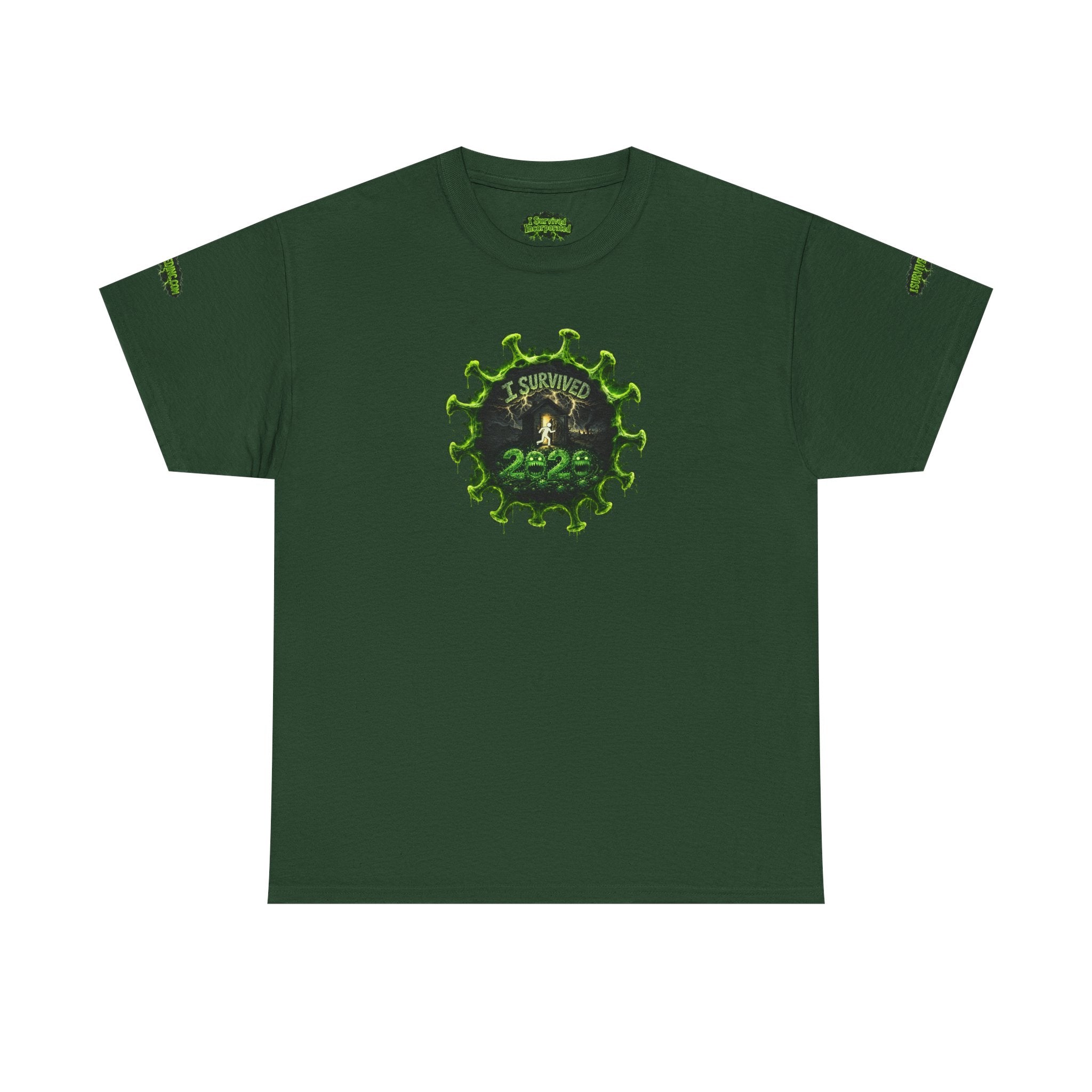 I Survived 2020 — PANDEMIC S1:E1: Director's Cut Special Edition "COVID-19: The Coronavirus" Unisex Garment-Dyed Tee