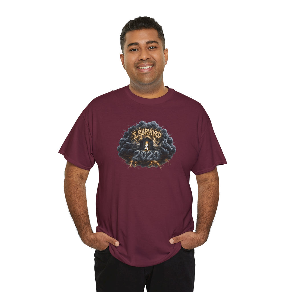 I Survived 2020 — Original PILOT Design: Director's Cut Unisex Heavy Cotton Tee