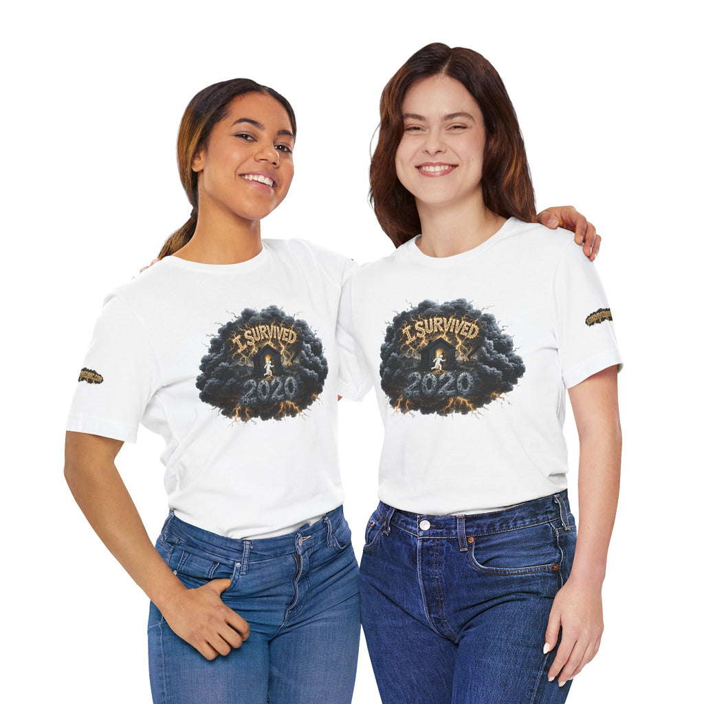 I Survived 2020 — Director's Cut Original Design Teaser Tee | Season 1 Premiere Drop Unisex Jersey Short Sleeve Tee