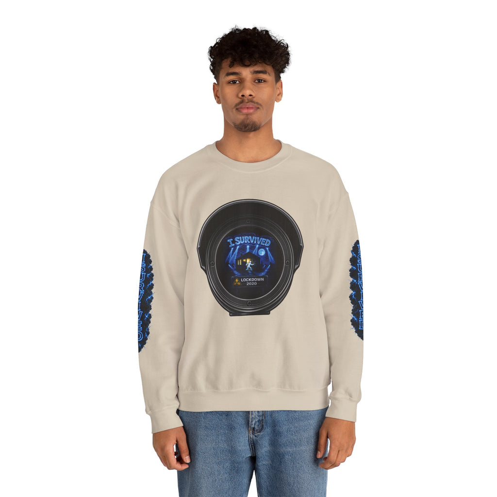 I Survived 2020 — Director's Cut S3:E2 "Dating Under Lockdown" | Lockdown Edition Documentary Unisex Heavy Blend™ Crewneck Sweatshirt