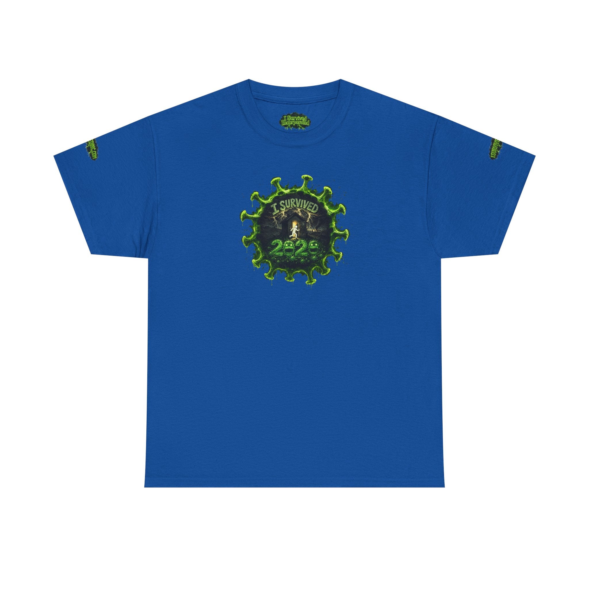I Survived 2020 — PANDEMIC S1:E3: Director's Cut Special Edition "The Jab!" Unisex Heavy Cotton Tee