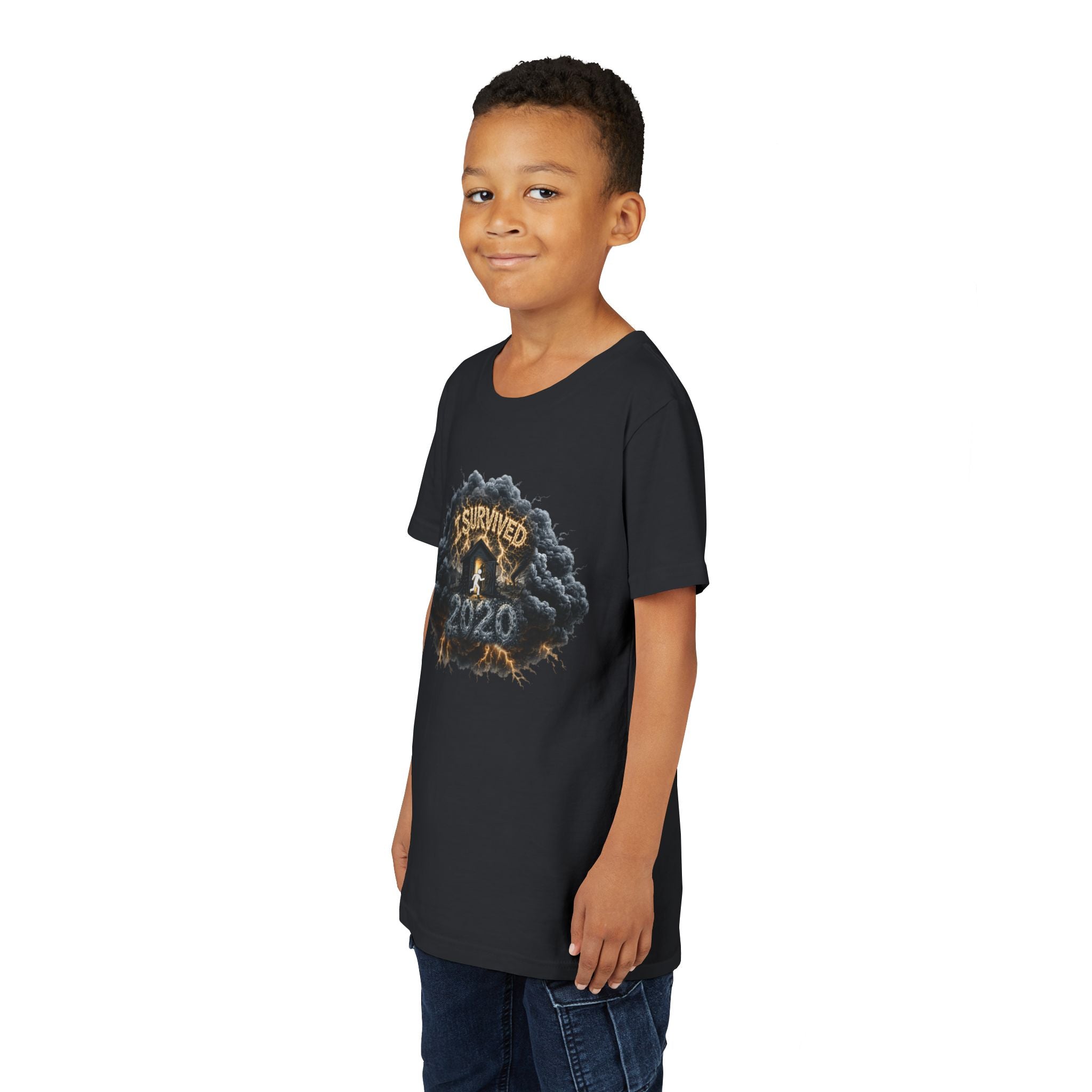 I Survived 2020 — Director's Cut Original Design Teaser Tee | Season 1 Premiere Drop Youth Short Sleeve Tee