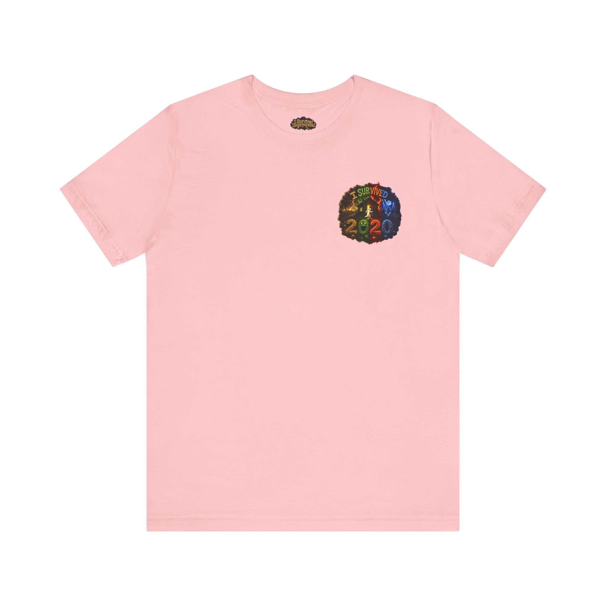 I Survived 2020 — "No Signal" Test Pattern Tee Alien Broadcast Finale Summer Premiere Unisex Jersey Short Sleeve Tee