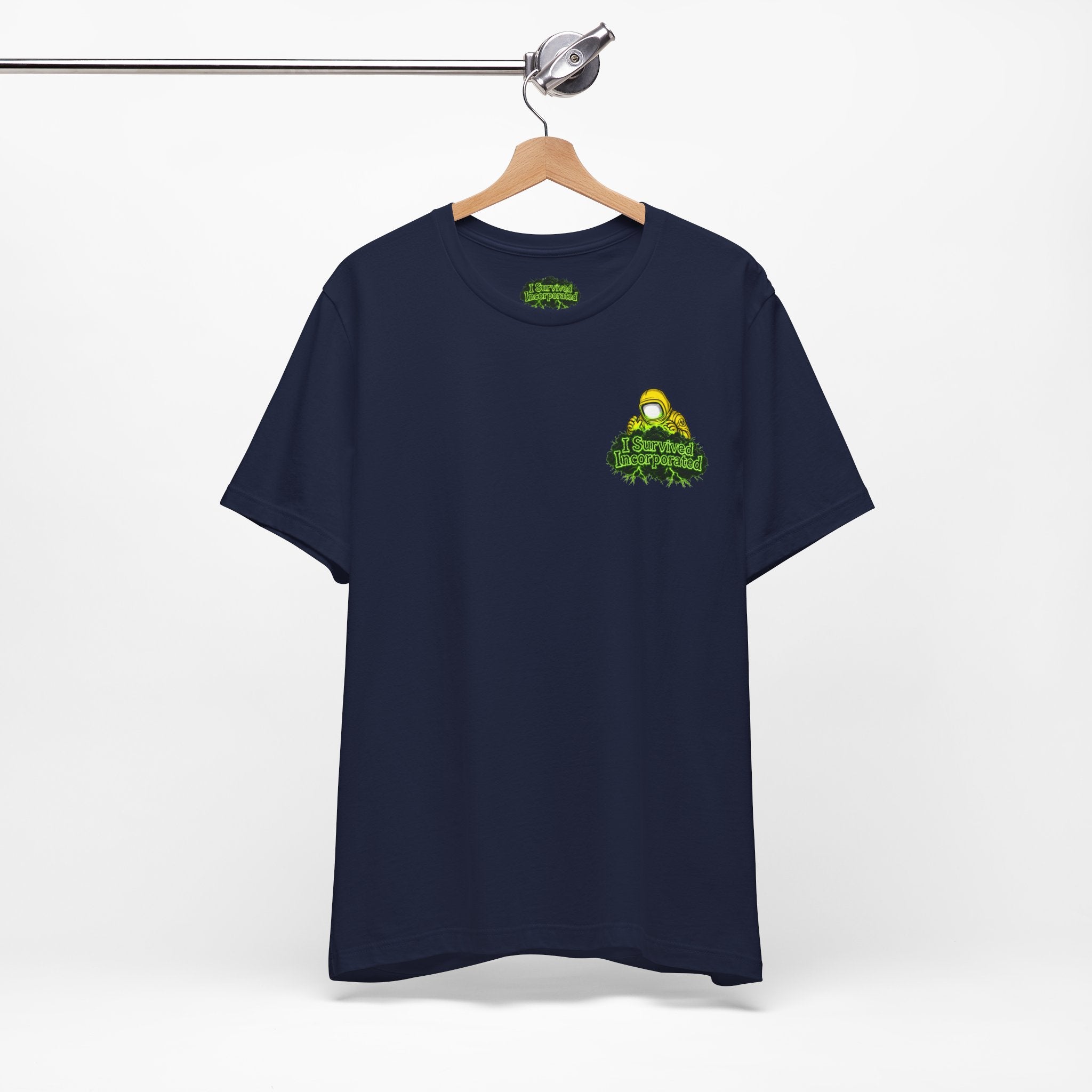 I Survived 2020 — "Please Stand By" Test Pattern Toxic Signal Tee Summer Premiere Unisex Jersey Short Sleeve Tee