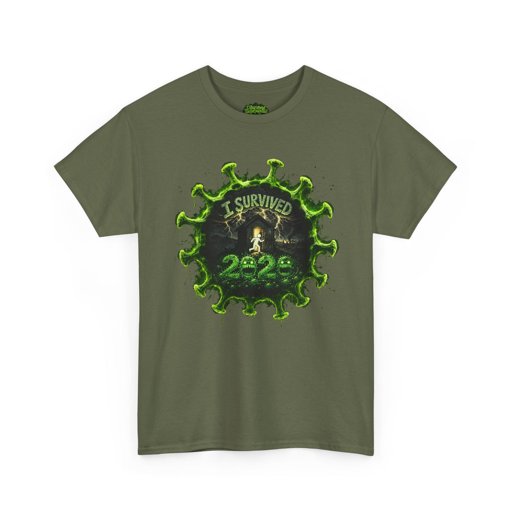 I Survived 2020 — Director's Cut S1:E4 "Mask Madness Mayhem Moment" | Pandemic Edition Unisex Heavy Cotton Tee
