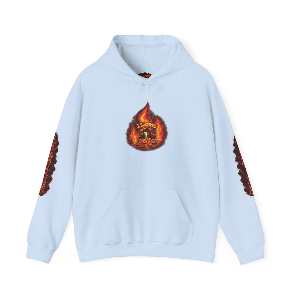 I Survived 2020 — WILDFIRES S2:E4: Director's Cut "Western U.S. Wildfire Season" Memorial Hoodie