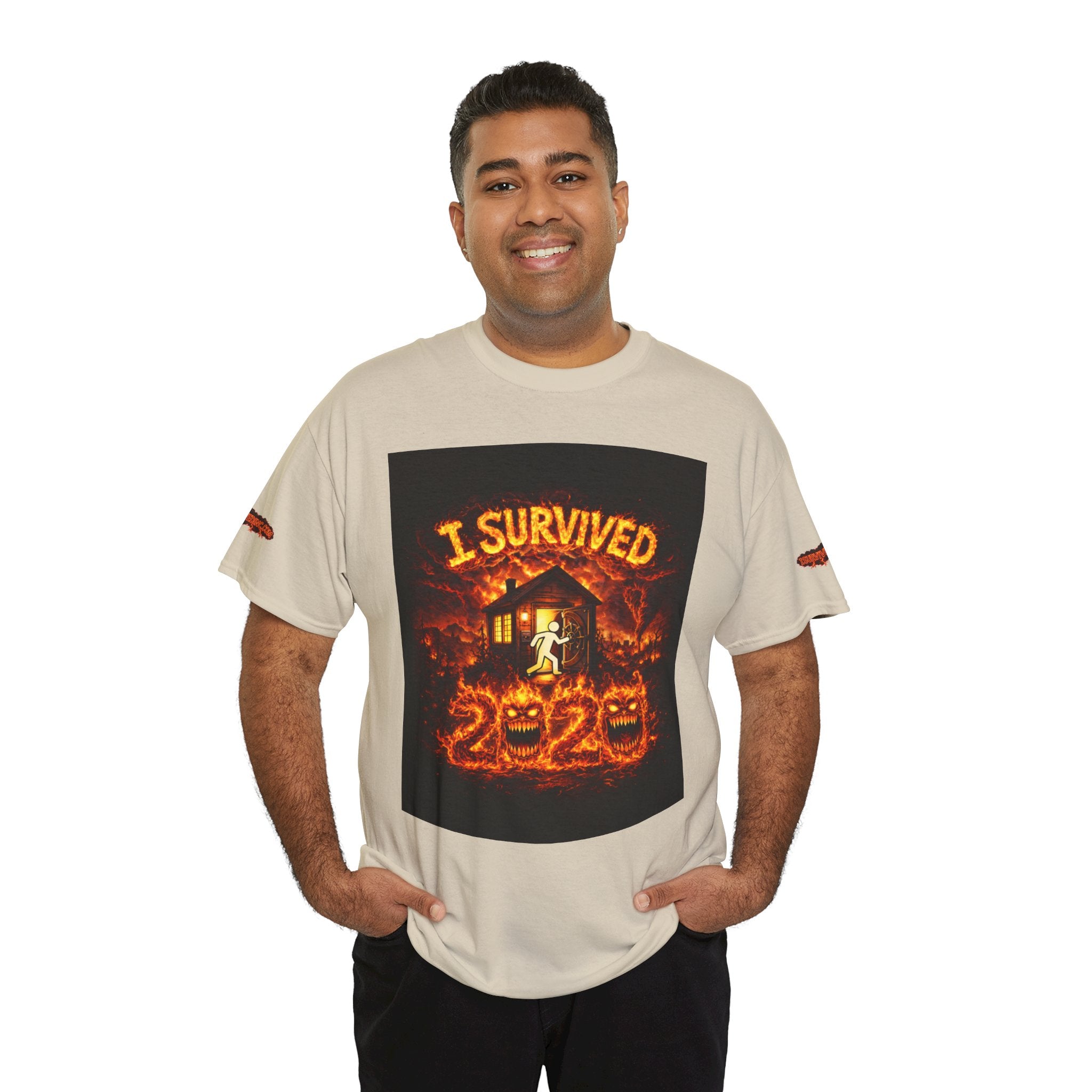 I Survived 2020 — S2:E1 "Berry Creek" | Wildfire Edition Memorial Unisex Heavy Cotton Tee (SPECIAL EDITION)