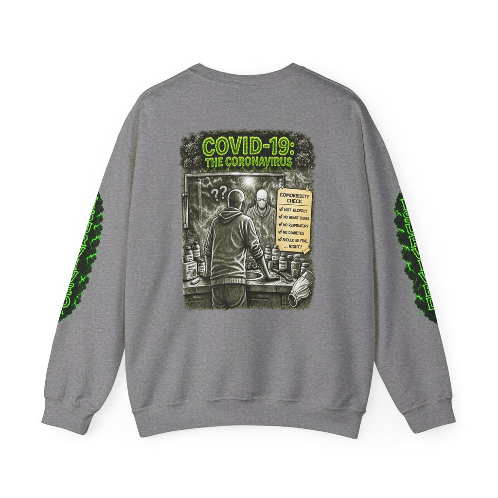 I Survived 2020 — PANDEMIC S1:E1: Director's Cut "COVID-19: The Coronavirus" Unisex Heavy Blend™ Crewneck Sweatshirt