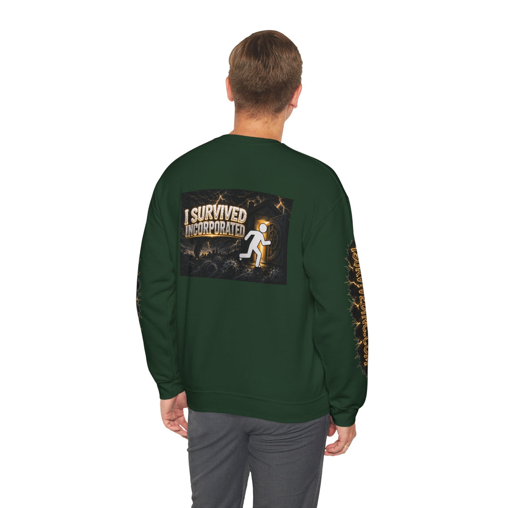 I Survived 2020 — Original Design Teaser Tee | Season 1 Premiere Drop Unisex Heavy Blend™ Crewneck Sweatshirt (SPECIAL EDITION)