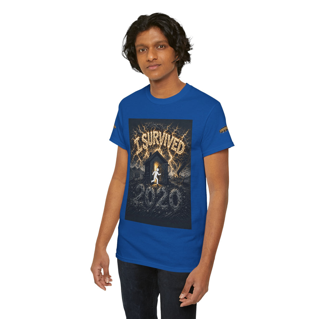 I Survived 2020 — Original PILOT Design: Special Edition Unisex Heavy Cotton Tee