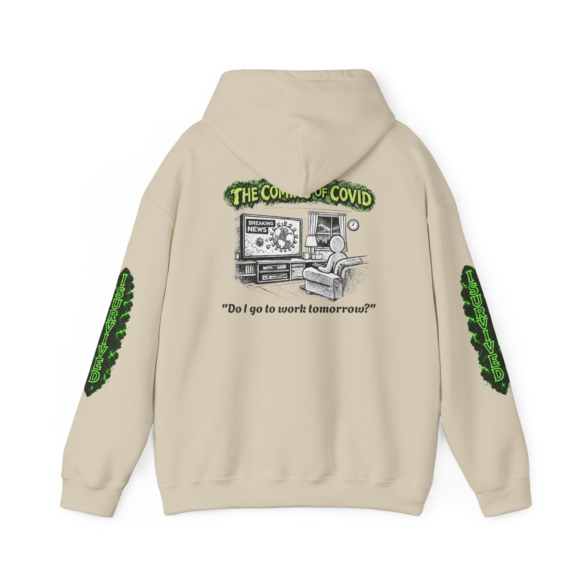 I Survived 2020 — Director's Cut S1:E2 "The Coming of COVID" | Pandemic Edition Hoodie Sweatshirt