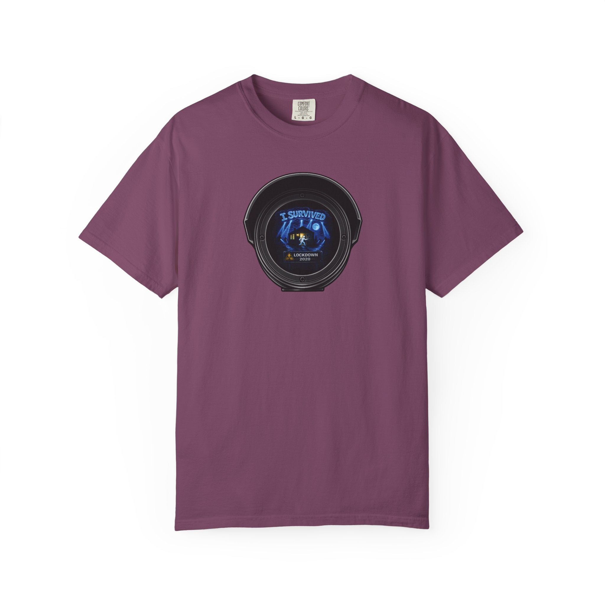 I Survived 2020 —  LOCKDOWN S3:E3: Director's Cut "Remote Schooling" Unisex Garment-Dyed T-shirt