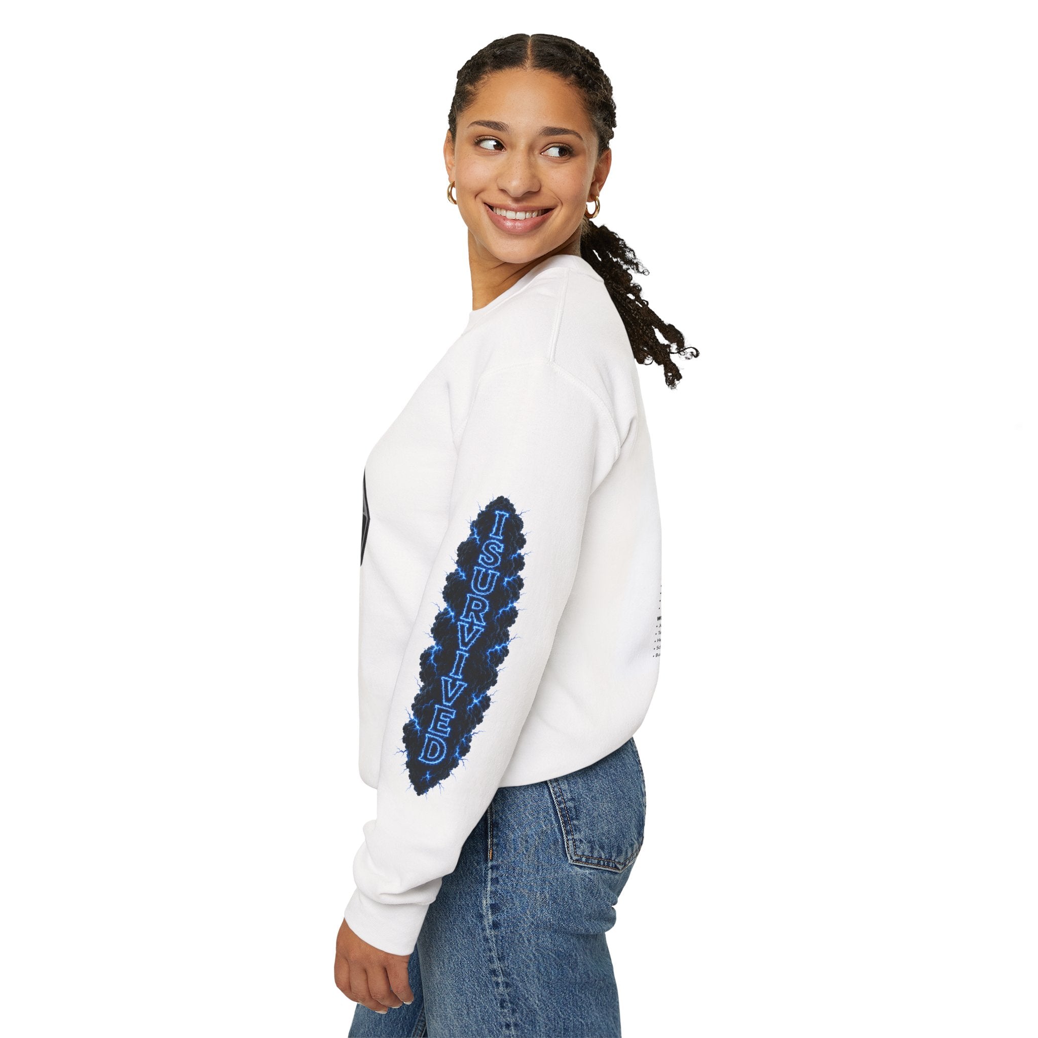 I Survived 2020 — Director's Cut S3:E3 "Remote Schooling" | Lockdown Edition Documentary Unisex Heavy Blend™ Crewneck Sweatshirt
