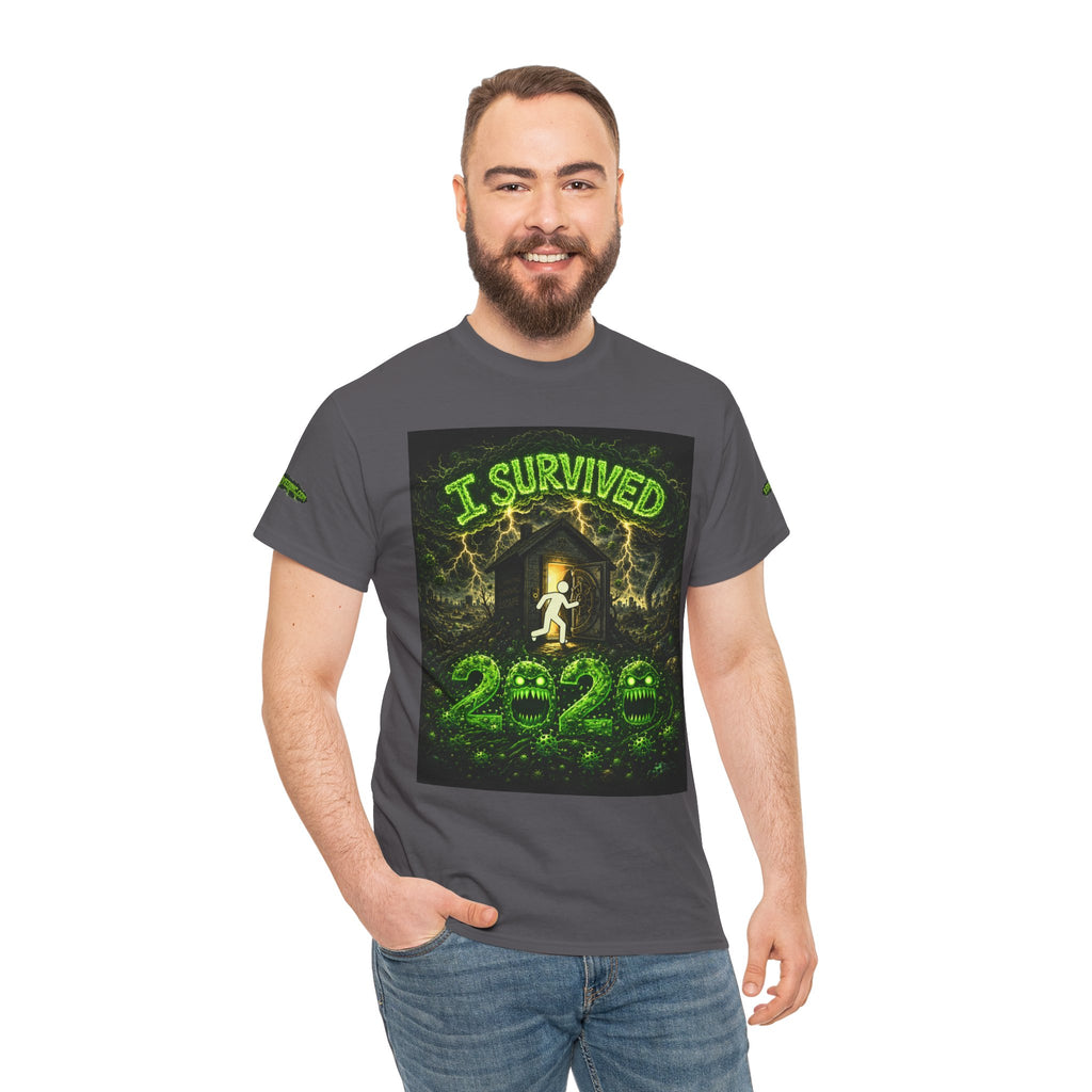 I Survived 2020 — S1:E4 "Mask Madness Mayhem Moment" | Pandemic Edition Unisex Heavy Cotton Tee (SPECIAL EDITION)