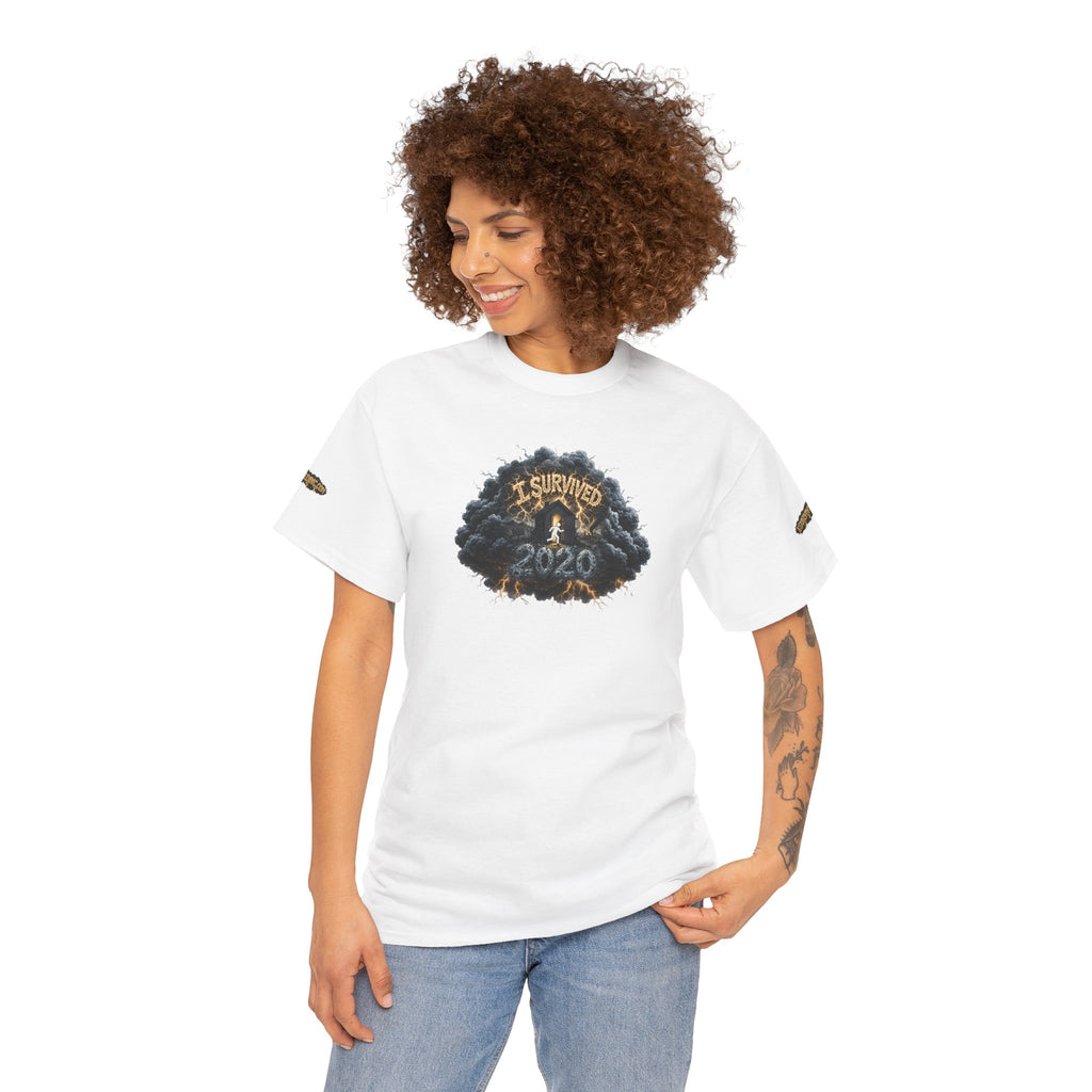 I Survived 2020 — Original PILOT Design: Director's Cut Special Edition Unisex Heavy Cotton Tee