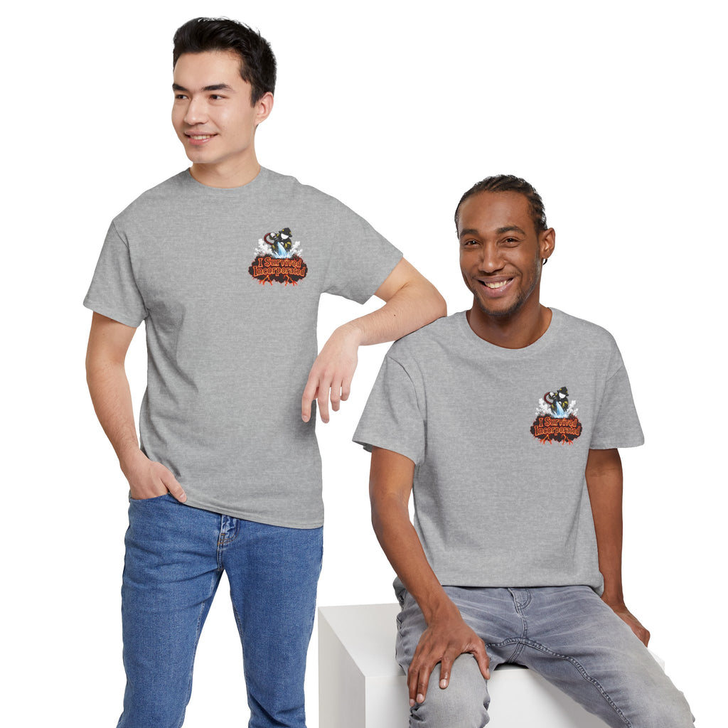 I Survived 2020 — "Please Stand By" Test Pattern Tee Wildfire Signal Edition Summer Premiere Unisex Heavy Cotton Tee