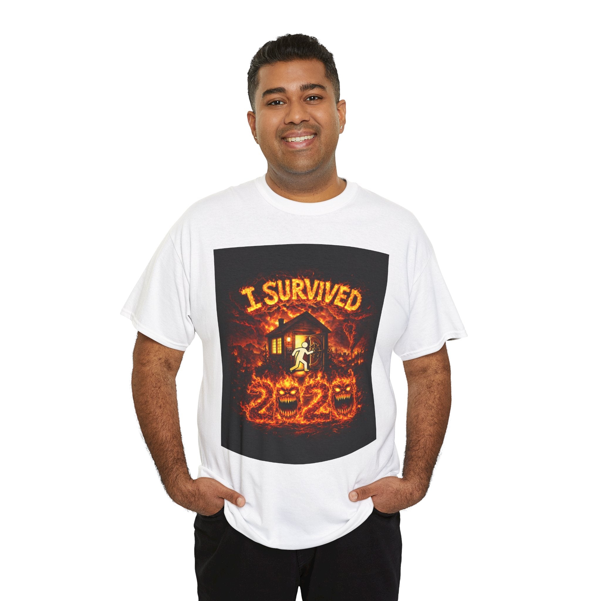 I Survived 2020 — WILDFIRES S2:E1: "Berry Creek" Memorial Unisex Heavy Cotton Tee