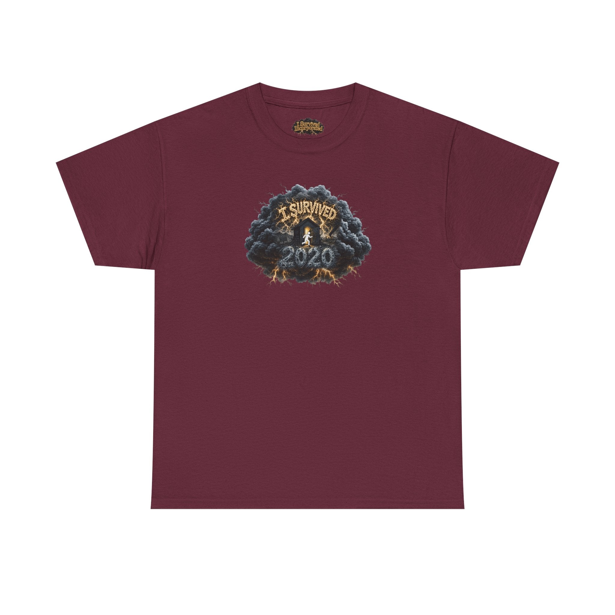 I Survived 2020 — Original PILOT Design: Director's Cut Unisex Heavy Cotton Tee