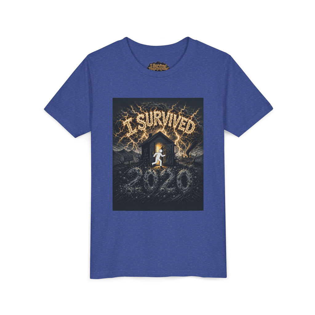 I Survived 2020 — Original Design Teaser Tee | Season 1 Premiere Drop Youth Short Sleeve Tee