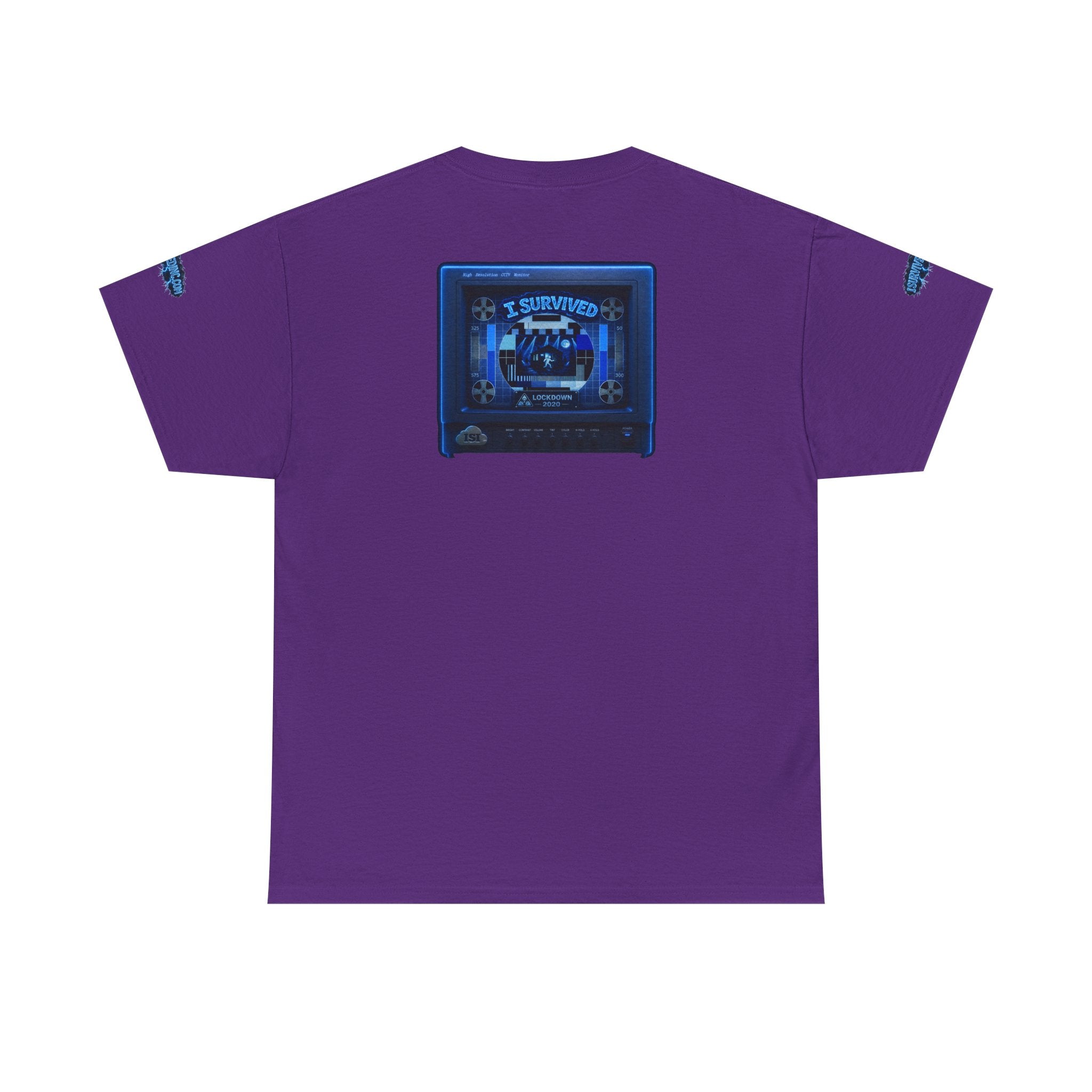 I Survived 2020 — "Please Stand By" Test Pattern Tee Lockdown Special Edition Summer Exclusive Unisex Heavy Cotton Tee