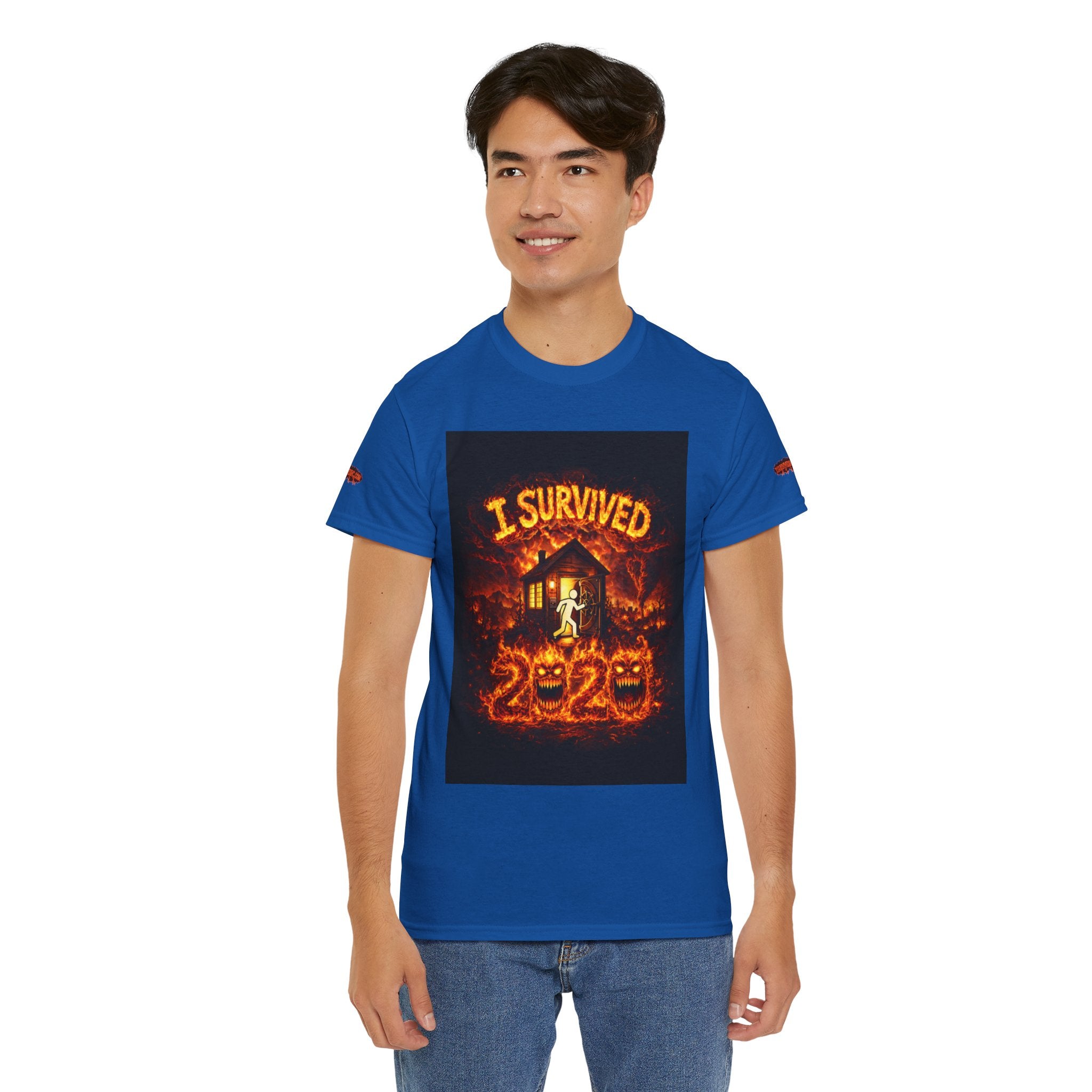 I Survived 2020 — S2:E4 "Western U.S. Wildfire Season" | Mid-Season Finale Pt. 1 | Wildfire Edition Memorial Unisex Heavy Cotton Tee (SPECIAL EDITION)