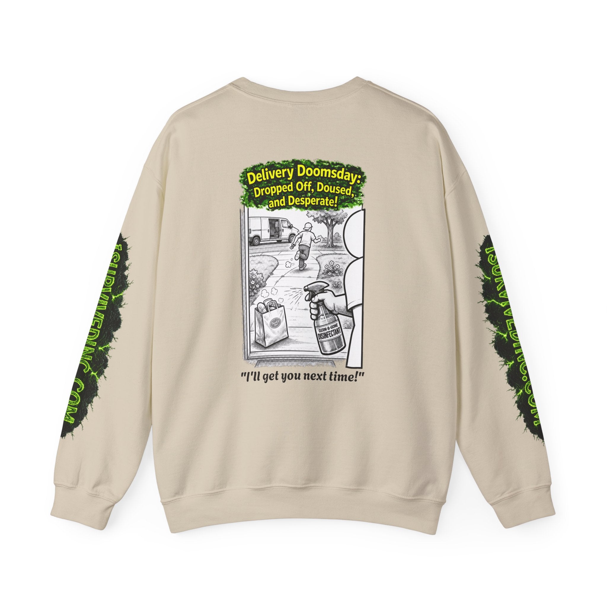 I Survived 2020 — PANDEMIC S1:E5: "Delivery Doomsday" Unisex Heavy Blend™ Crewneck Sweatshirt
