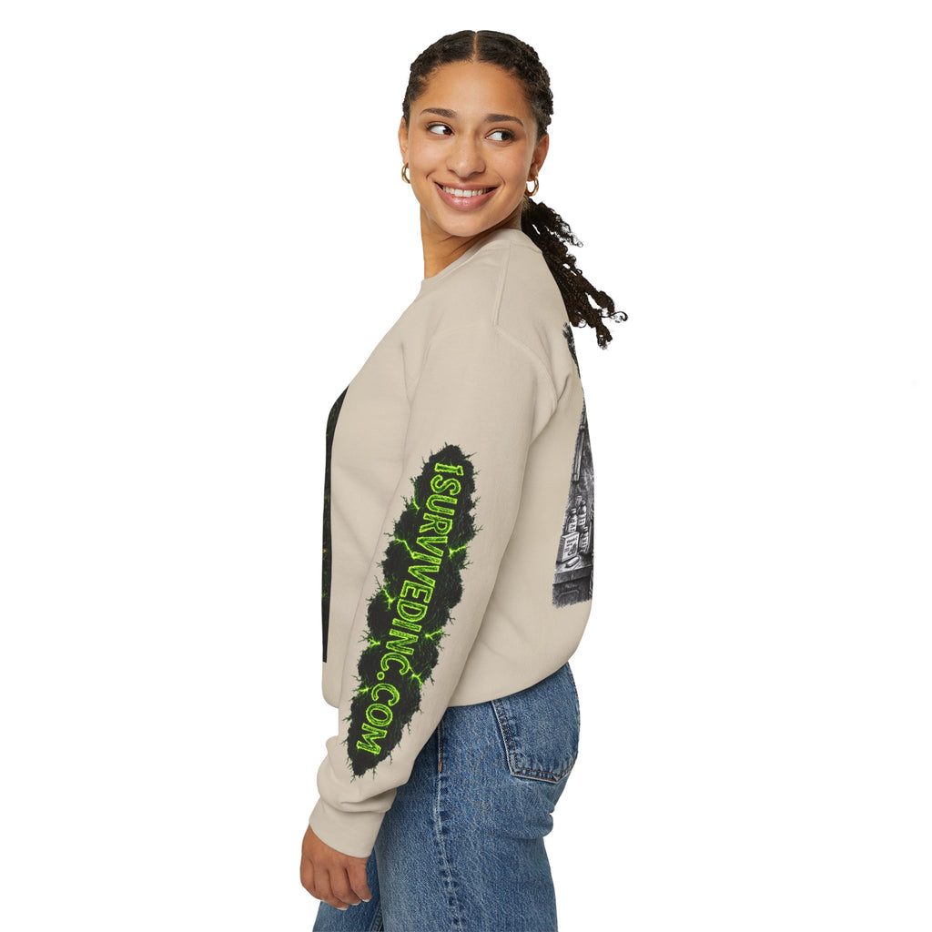 I Survived 2020 — S1:E1 "COVID-19: The Coronavirus" | Pandemic Edition Unisex Heavy Blend™ Crewneck Sweatshirt
