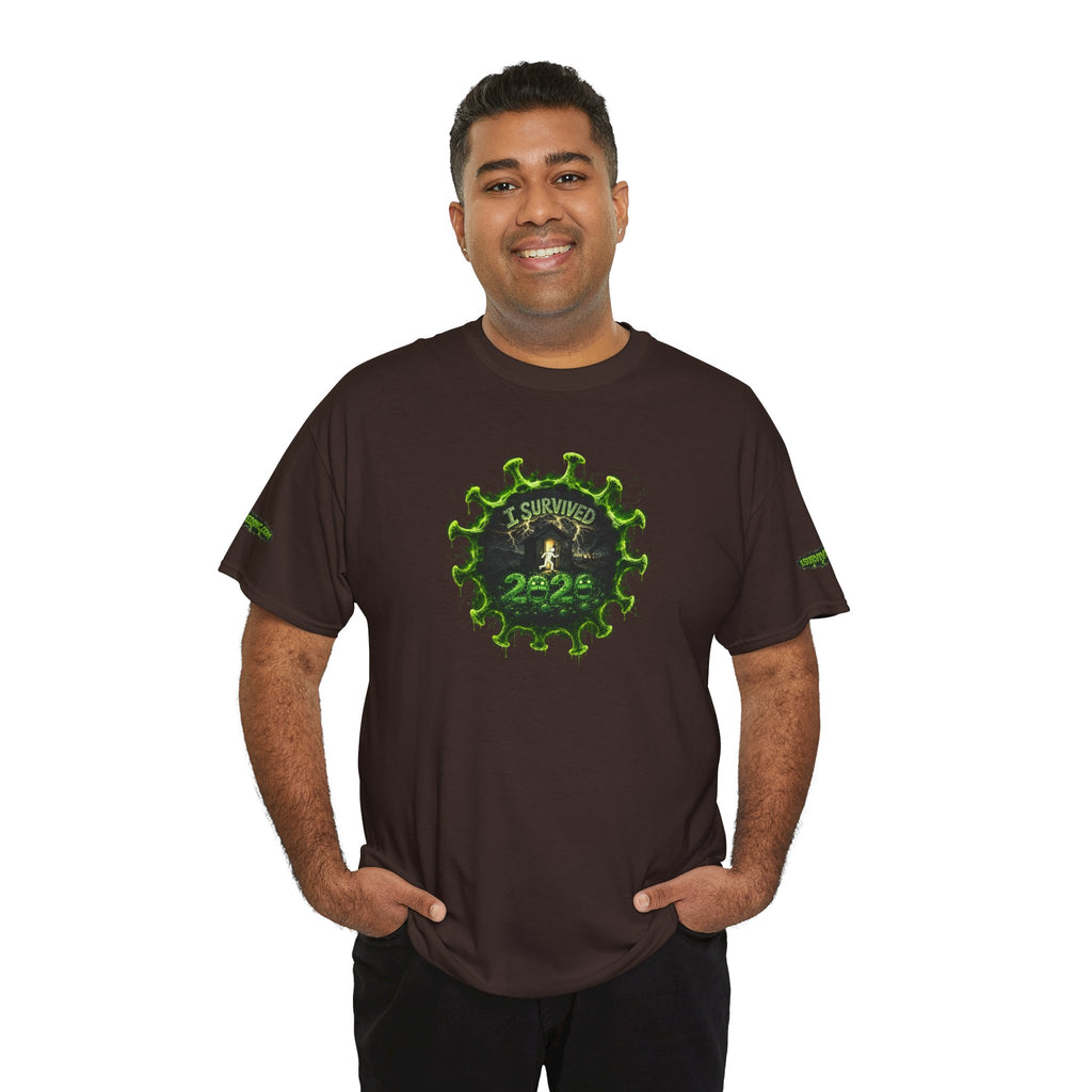 I Survived 2020 — PANDEMIC S1:E1: Director's Cut Special Edition "COVID-19: The Coronavirus" Unisex Garment-Dyed Tee