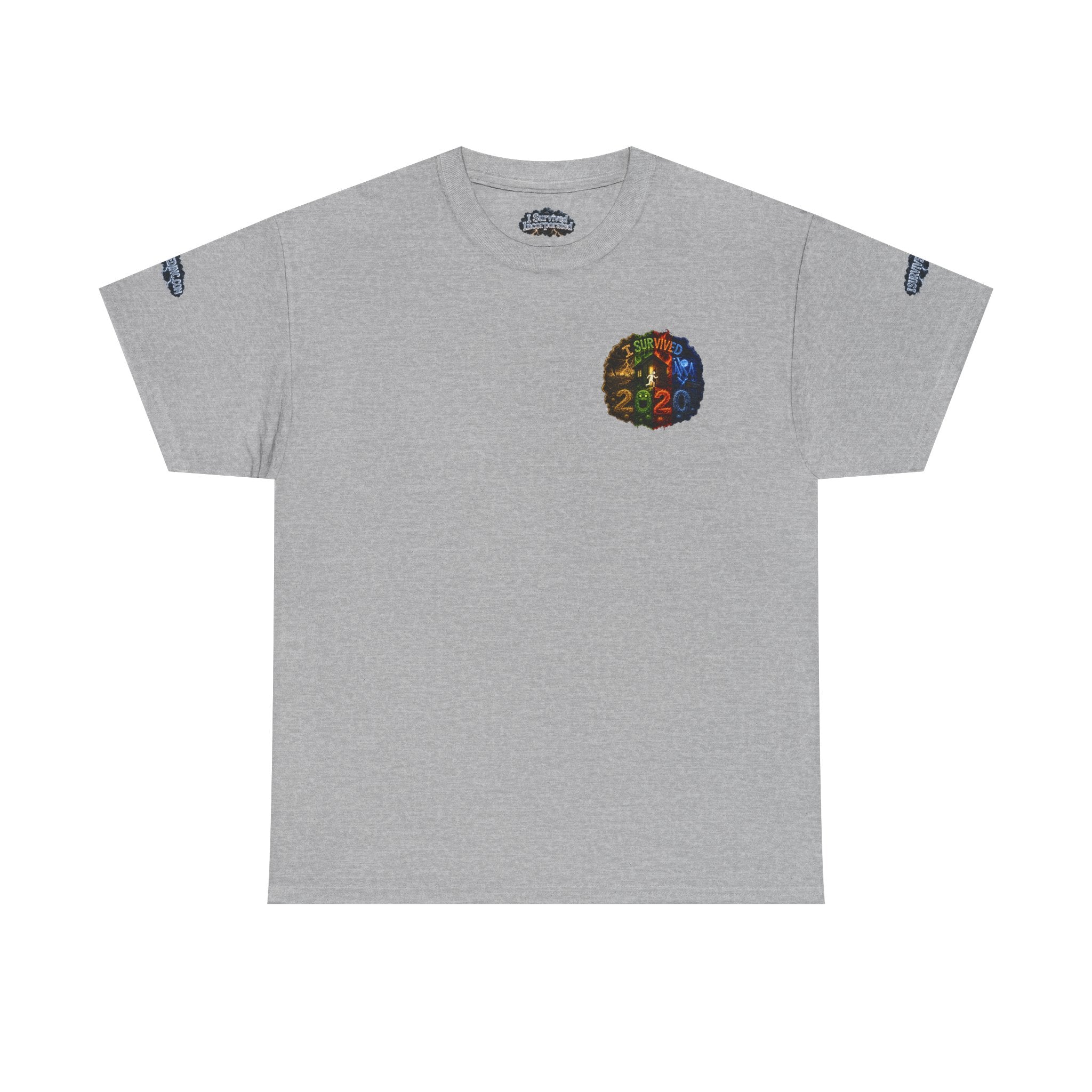 I Survived 2020 — "No Signal" Test Pattern Tee Alien Broadcast Finale Special Edition Summer Premiere Unisex Heavy Cotton Tee