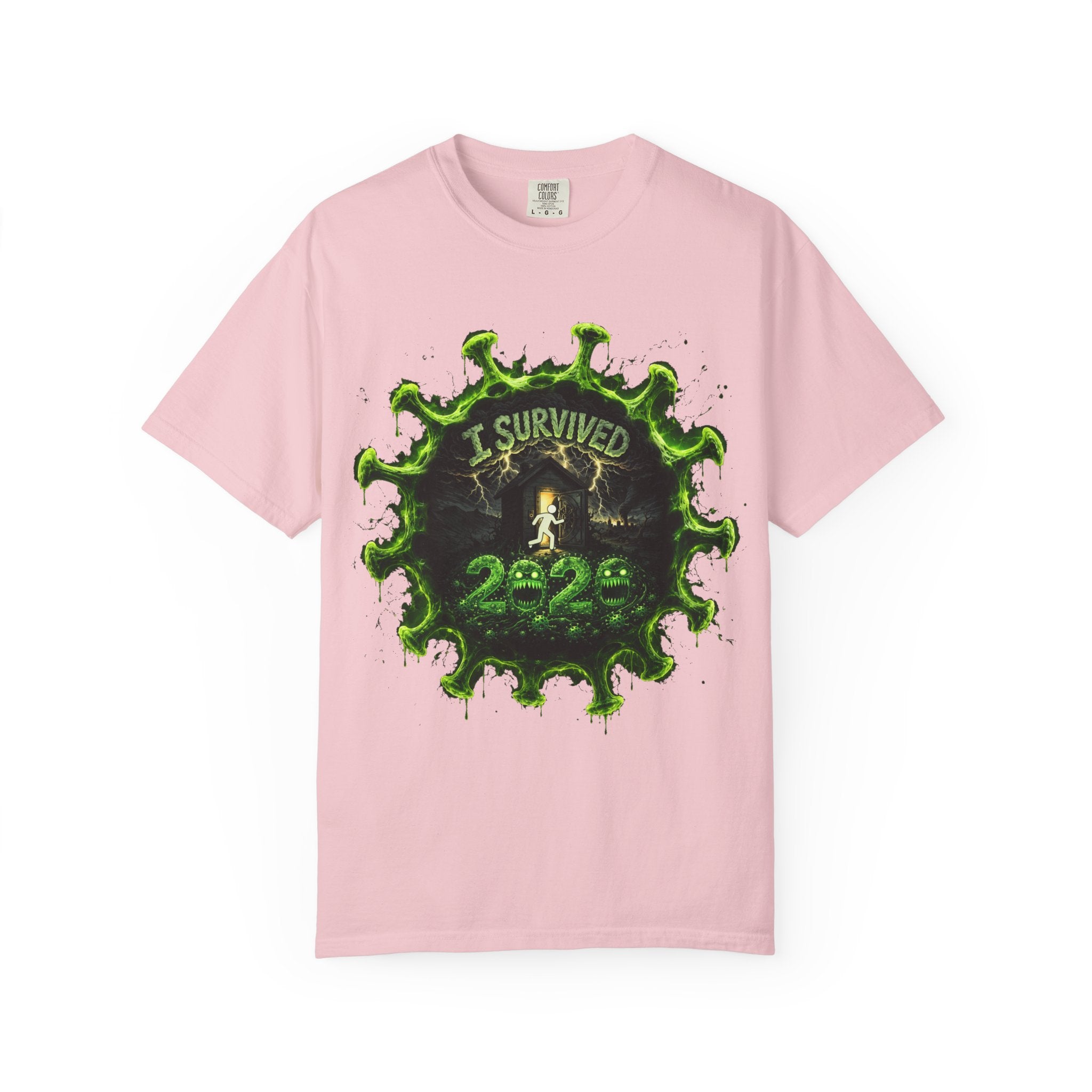 I Survived 2020 — Director's Cut S1:E3 "The Jab!" | Pandemic Edition Unisex Garment-Dyed T-shirt