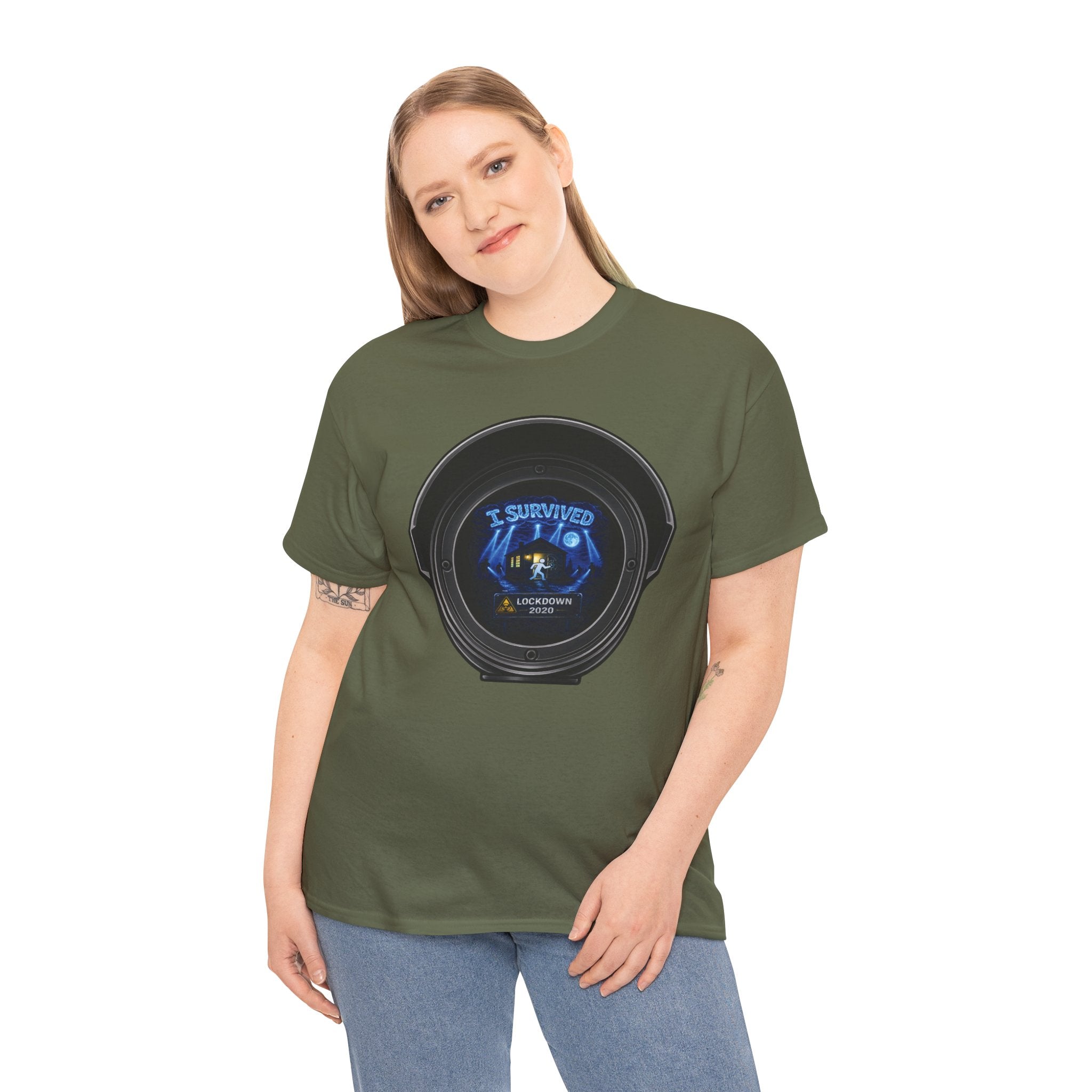 I Survived 2020 — Director's Cut S3:E1 "Quarantine" | Lockdown Edition Documentary Unisex Heavy Cotton Tee
