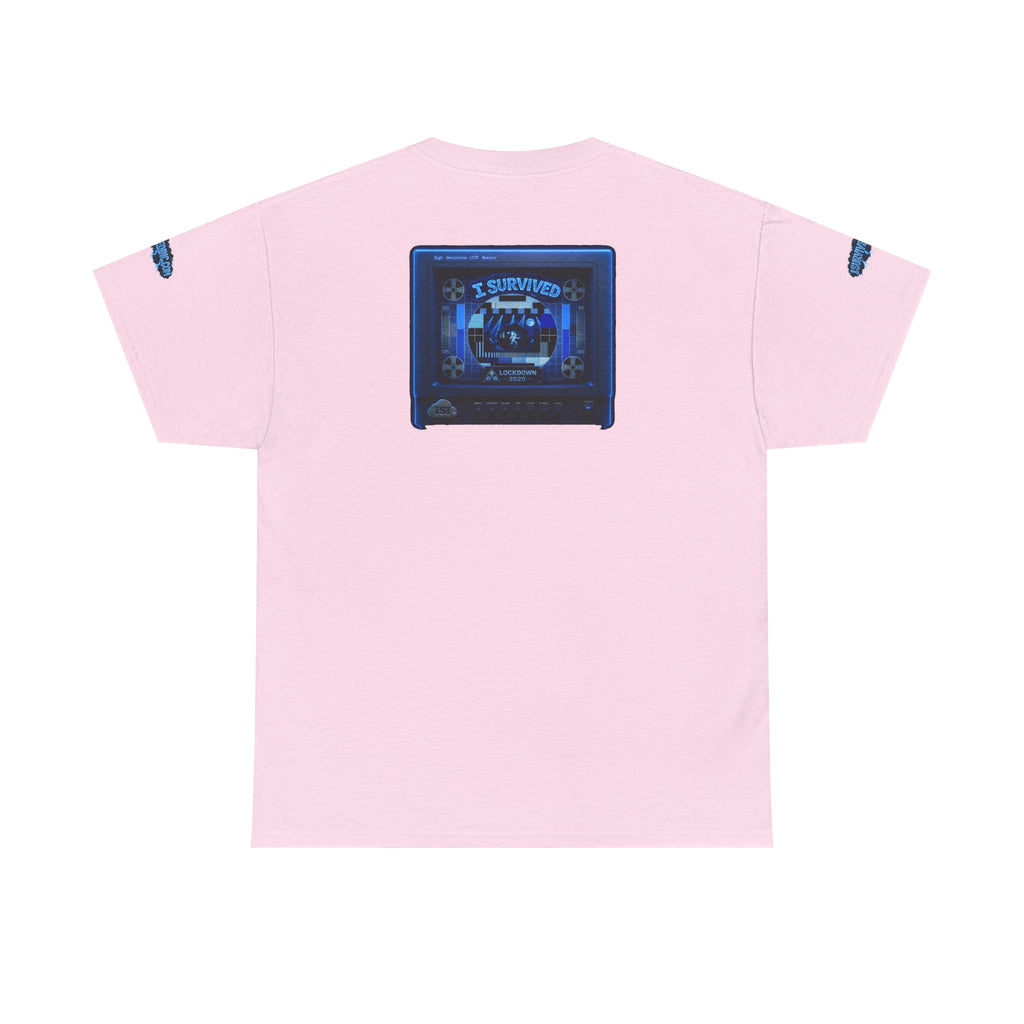 I Survived 2020 — "Please Stand By" Test Pattern Tee Lockdown Special Edition Summer Exclusive Unisex Heavy Cotton Tee