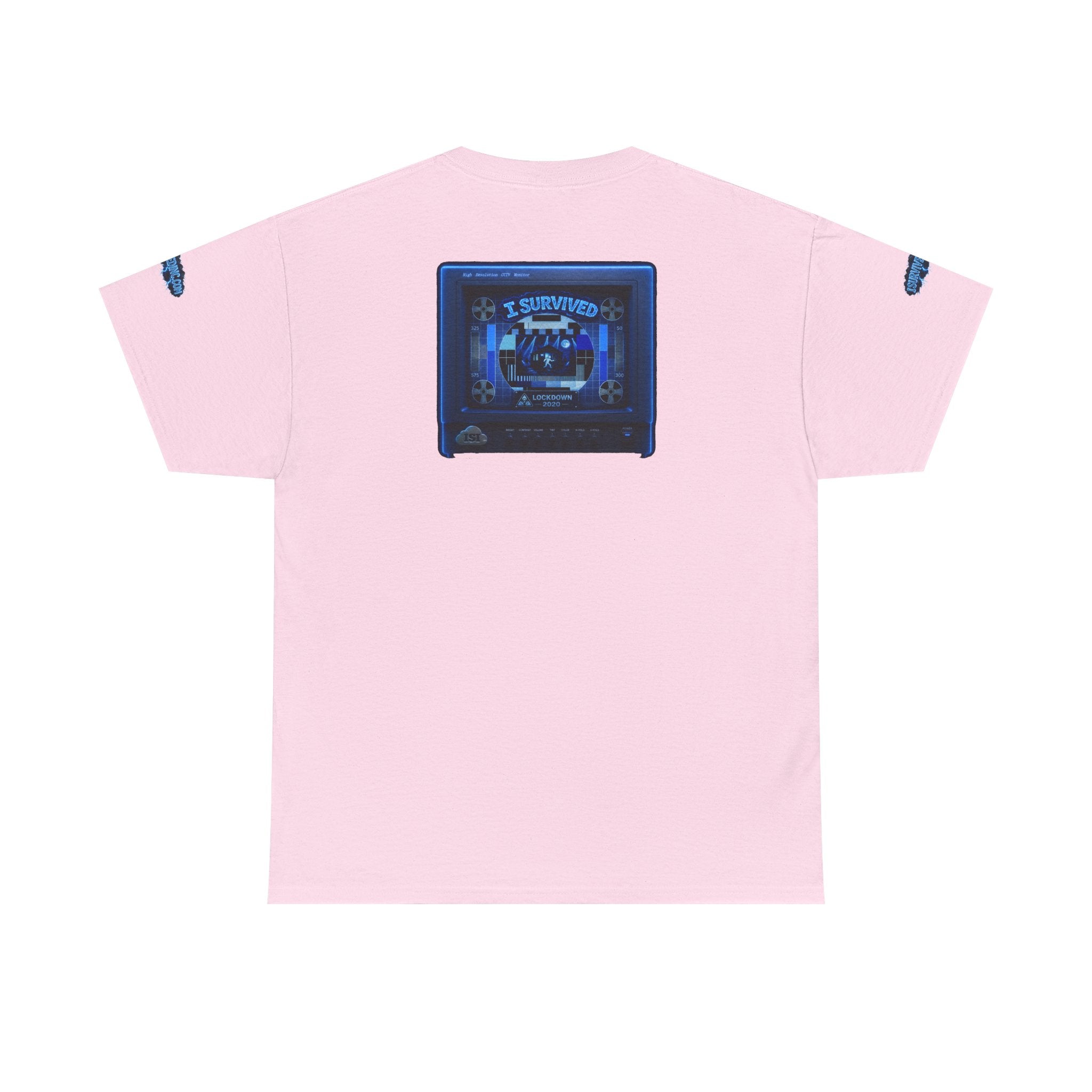 I Survived 2020 — "Please Stand By" Test Pattern Tee Lockdown Special Edition Summer Exclusive Unisex Heavy Cotton Tee
