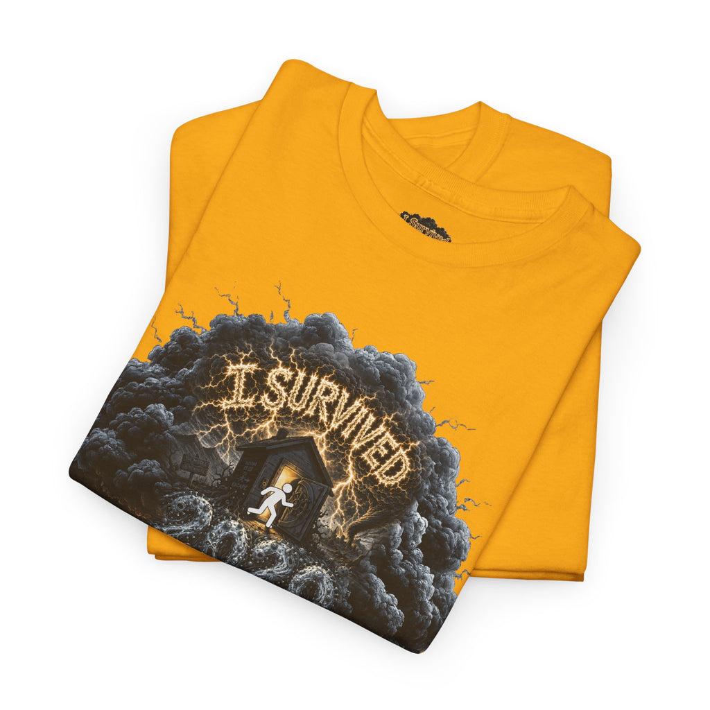 I Survived 2020 —  Deriector's Cut Original Design Teaser Tee | Season 1 Premiere Drop Unisex Heavy Cotton Tee