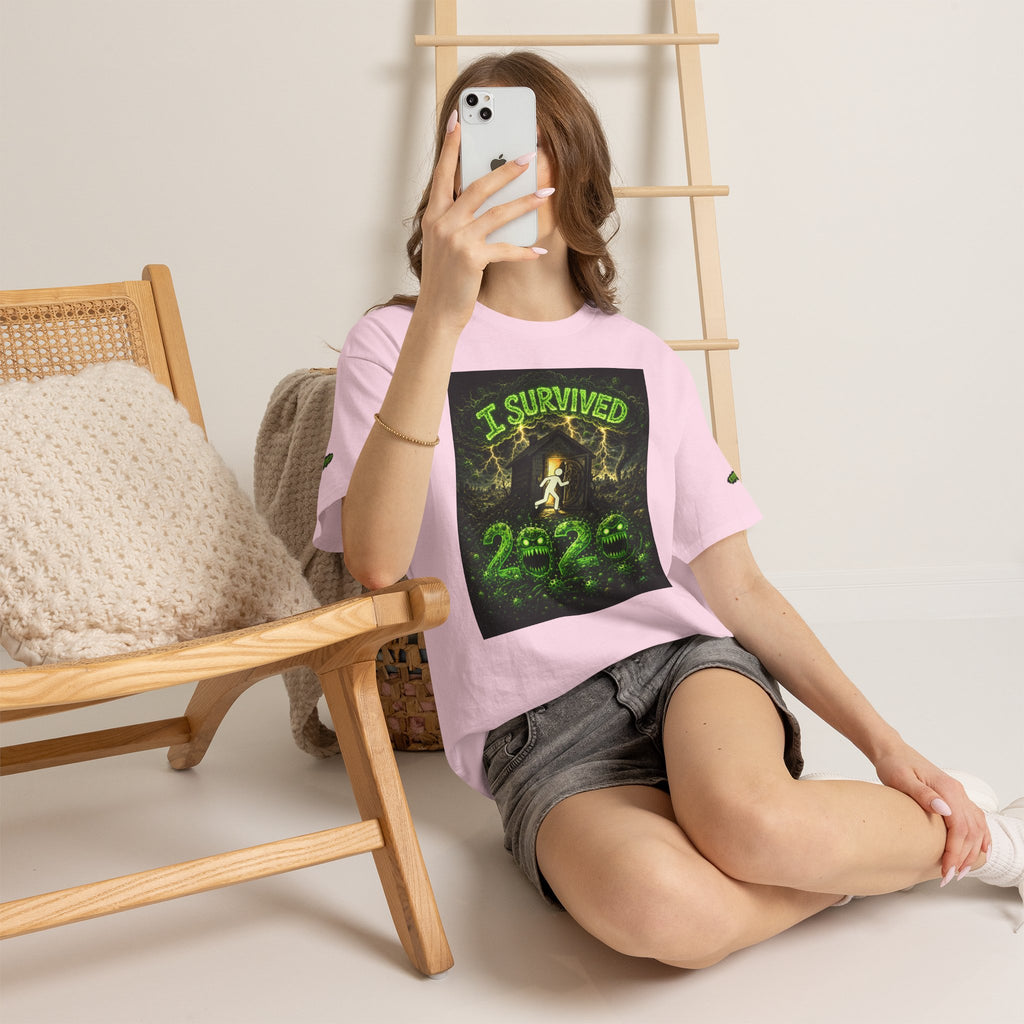 I Survived 2020 — S1:E4 "Mask Madness Mayhem Moment" | Pandemic Edition Unisex Heavy Cotton Tee (SPECIAL EDITION)